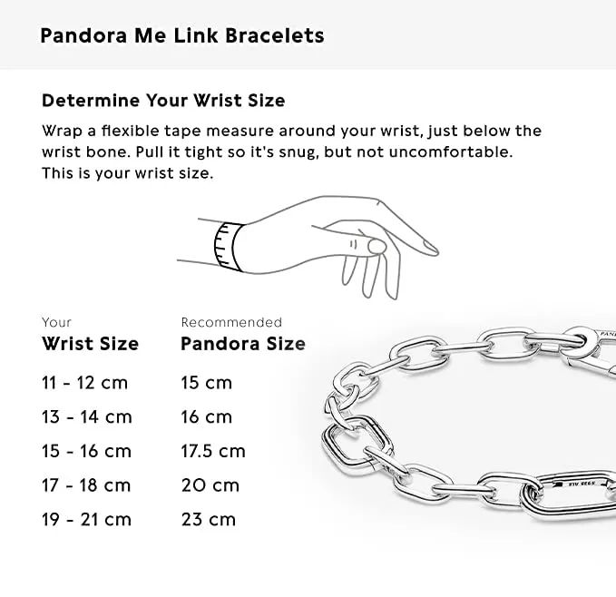 PANDORA ME Bracciale a maglie piccole in argento Sterling, 4 - immagine 5