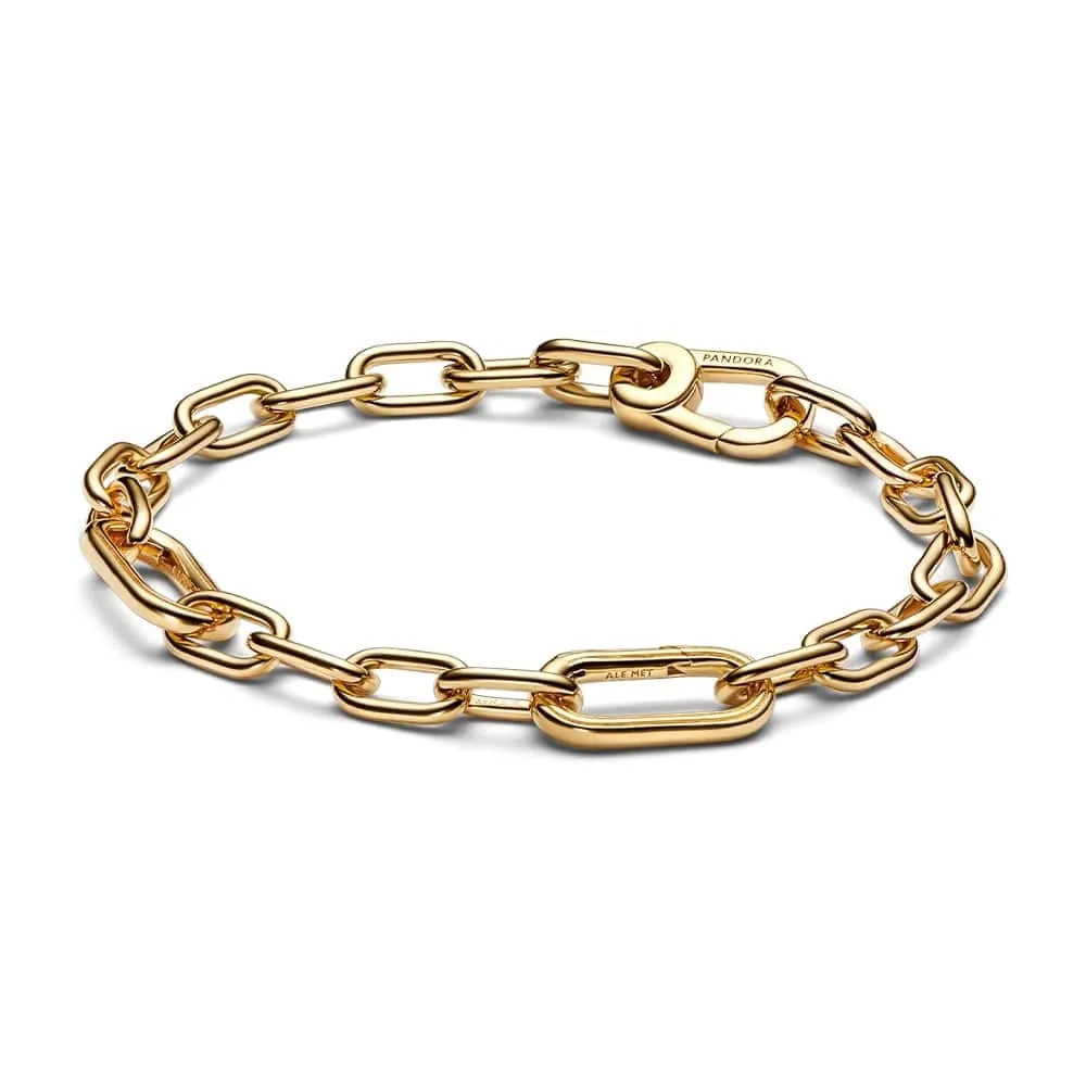 PANDORA ME Bracciale a maglie piccole placcato in oro 14 k, 5 - immagine 1
