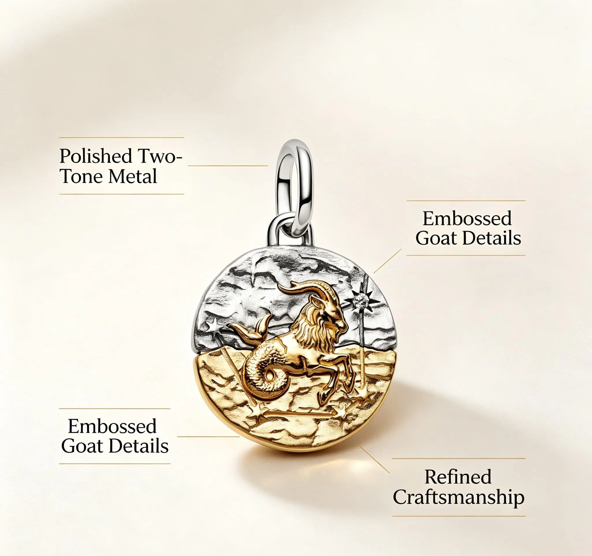 WEIMU Ciondoli in argento Sterling 925 con segno zodiacale dorato, 12 costellazioni, perline e ciondoli per bracciale e collana, San Valentino, Festa della Mamma, per braccialetti europei e collane - immagine 4