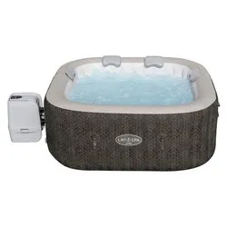 Spa idromassaggio Cabo HydroJet gonfiabile Wi-Fi (180x180x71cm) 4 - 6 persone LAY Z SPA Marrone 6001R - immagine 1