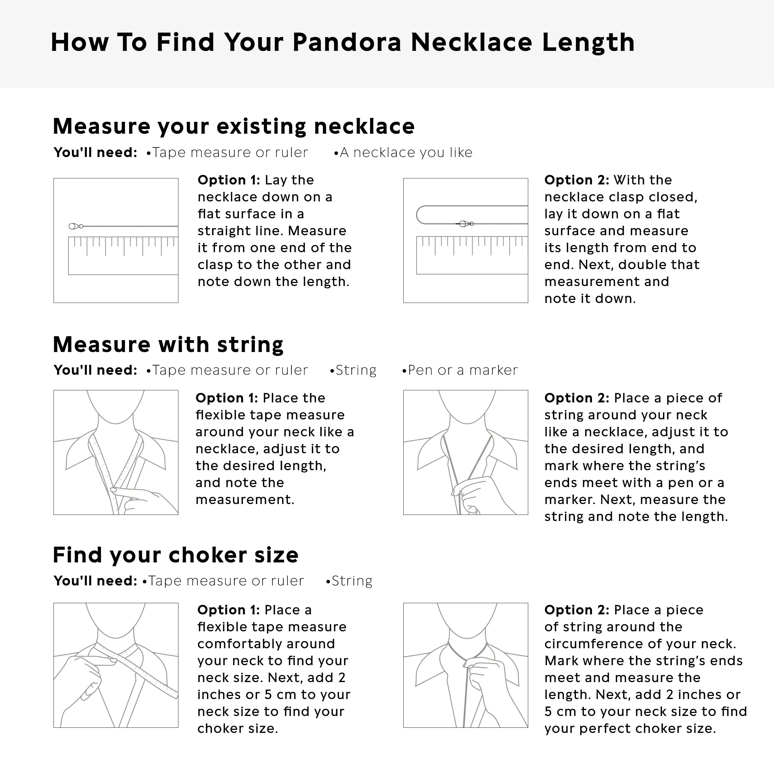 PANDORA Icons Collana in argento, 75 - immagine 5