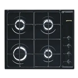 Piano cottura gas 4 zone SELEZIONE S64SN Black (60cm) - immagine 1
