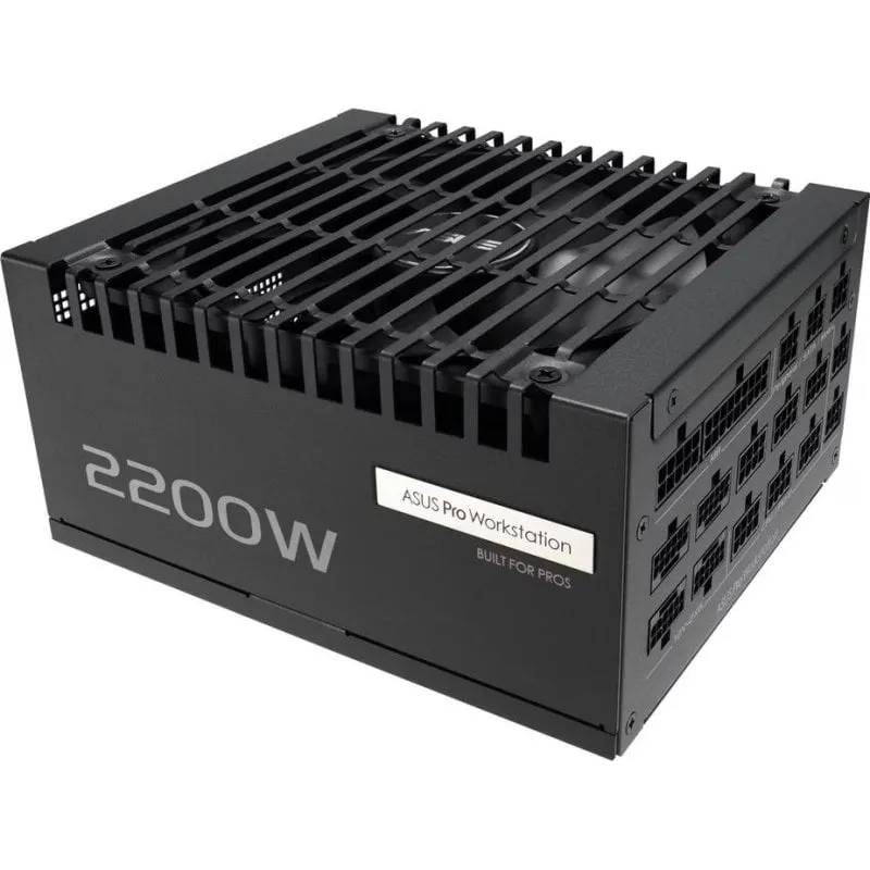 Fonte Alimentazione ASUS Pro WS 2200P 2200W Certificazione 80+ Platinum modulare - immagine 1