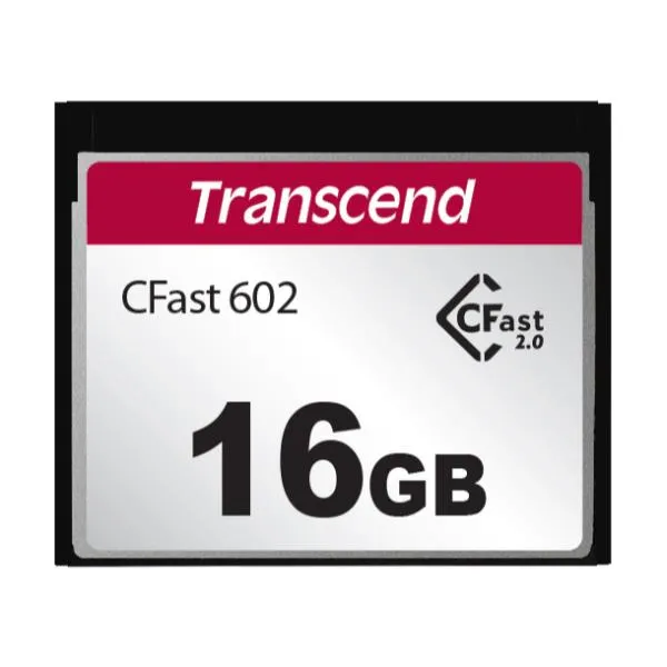 Transcend 16GB Cfast Card SATA3 Mlc WD-15 TS16GCFX602 - immagine 1