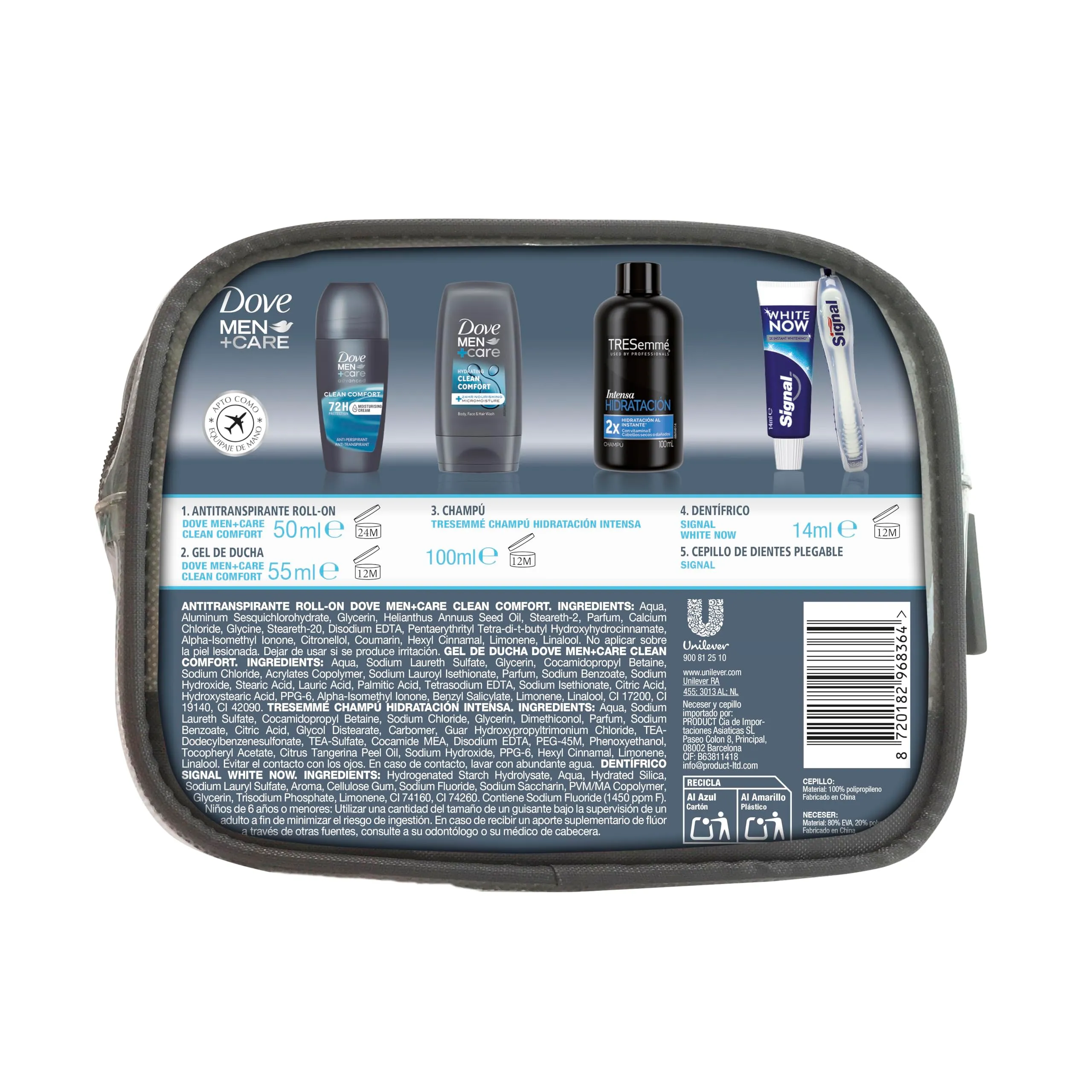 Dove Beauty case mini viaggio uomo - immagine 2