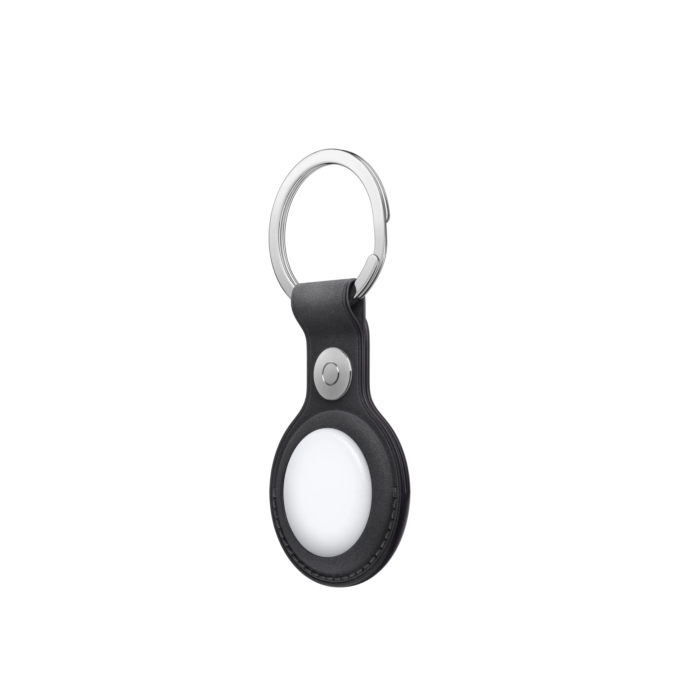 Apple Portachiavi AirTag in tessuto FineWoven - Nero - immagine 2