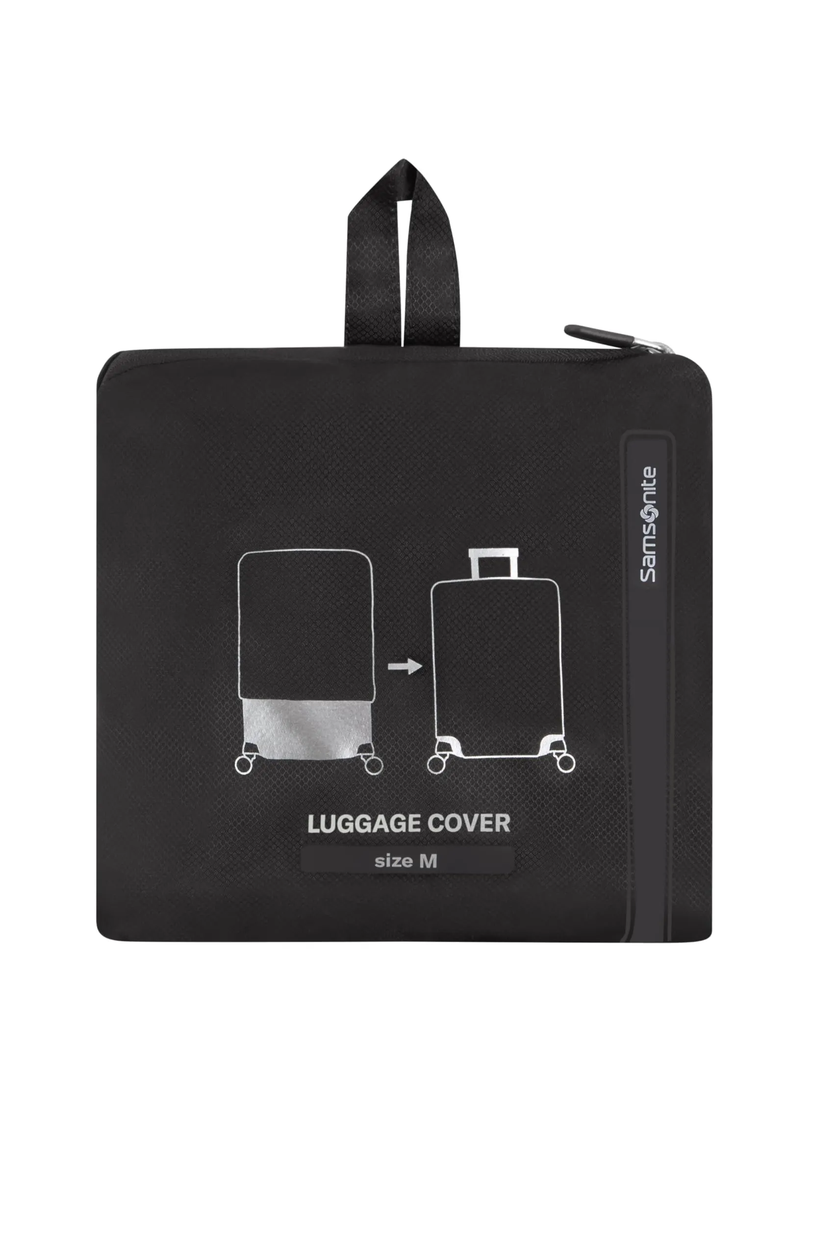 Samsonite – Copri valigia pieghevole M, Nero - immagine 4