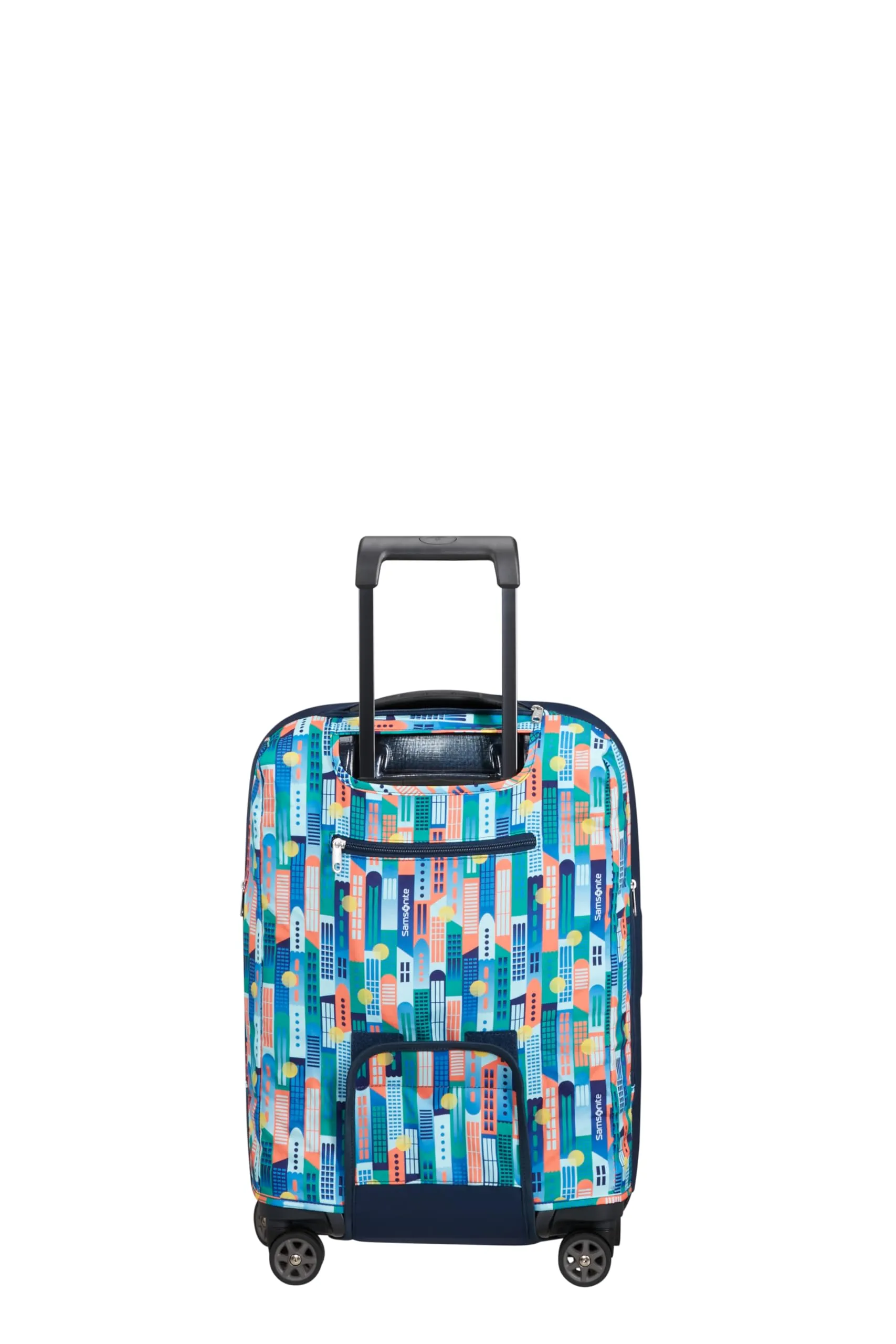 Samsonite – Custodia pieghevole per valigia S, Multicolore (City Print) - immagine 3