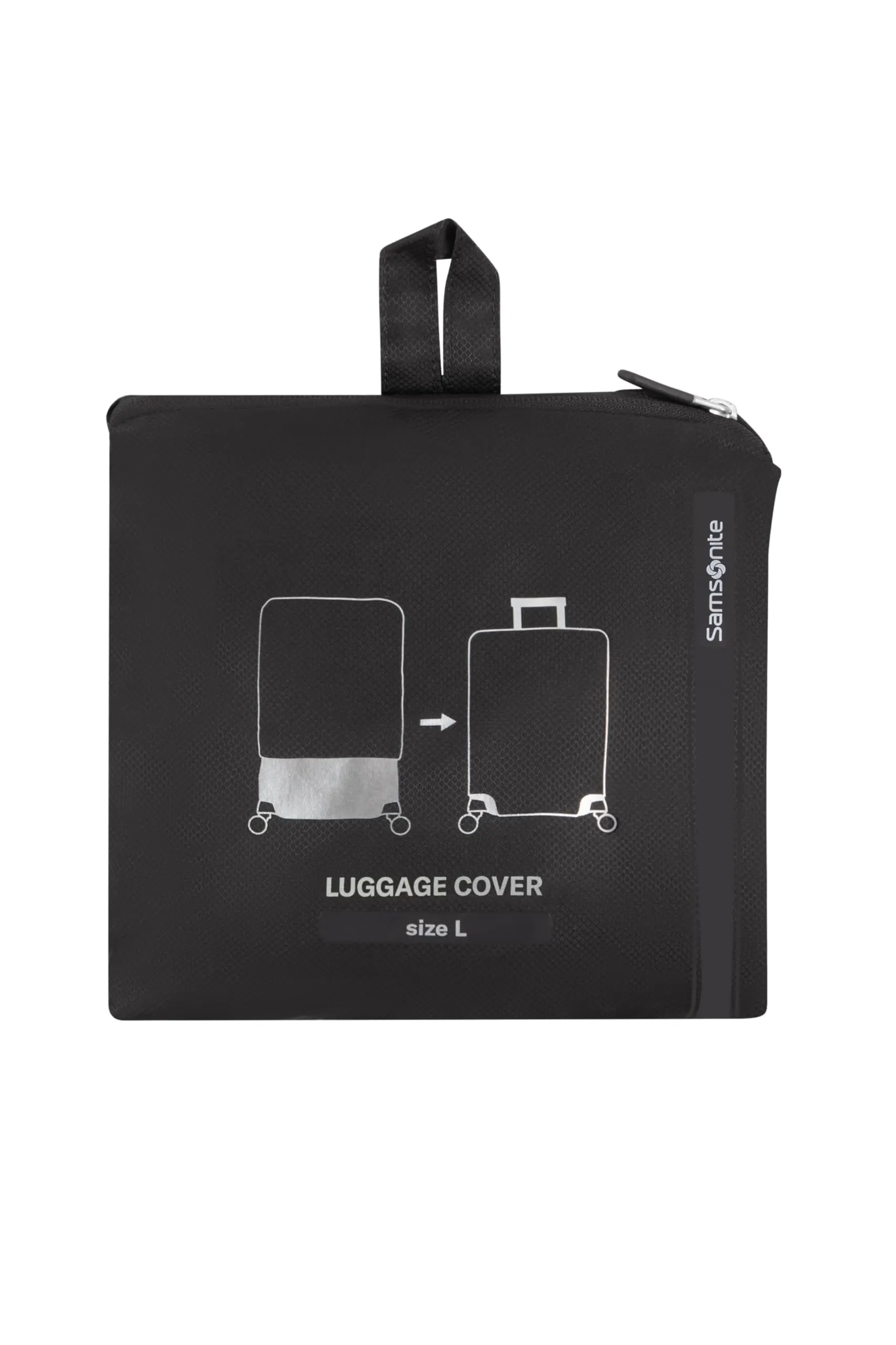 Samsonite - Copri valigia pieghevole L, Nero - immagine 4