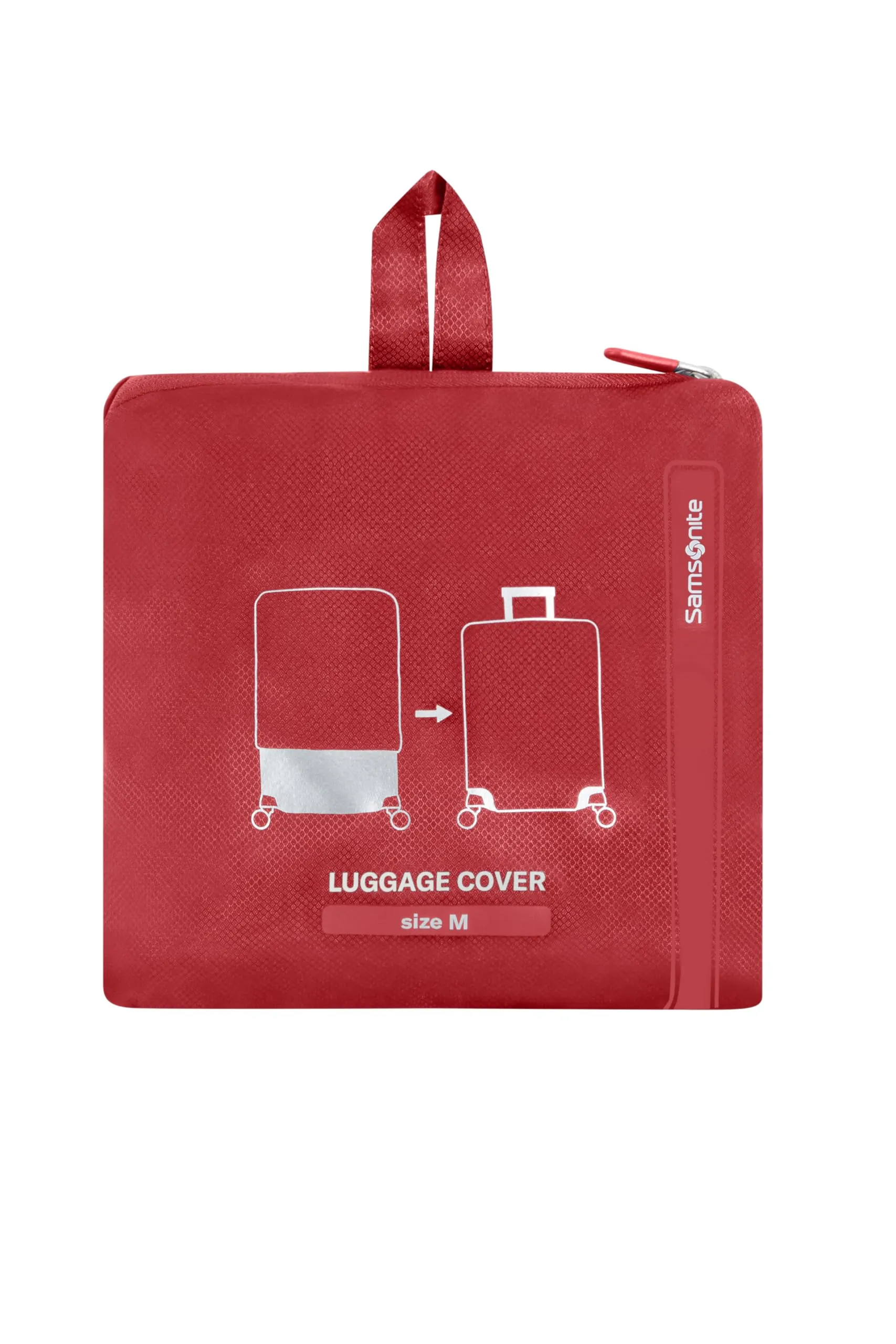 Samsonite – Custodia pieghevole per valigia M, Rossa - immagine 4