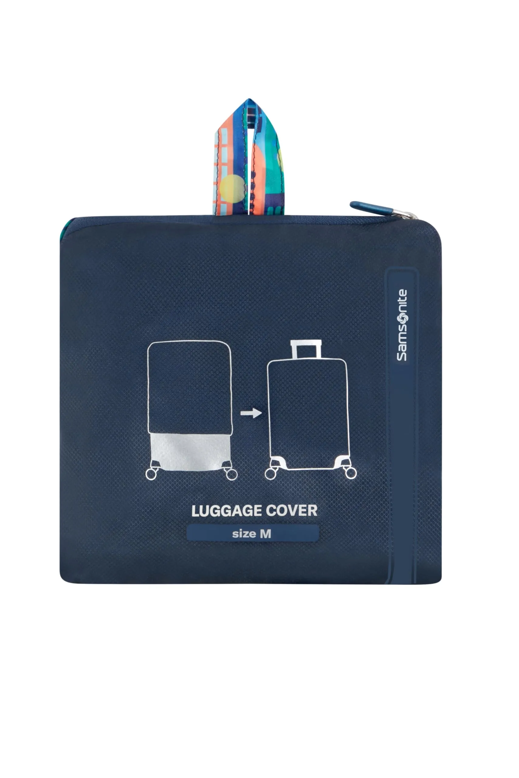 Samsonite – Custodia pieghevole per valigia M, Multicolore (City Print) - immagine 4