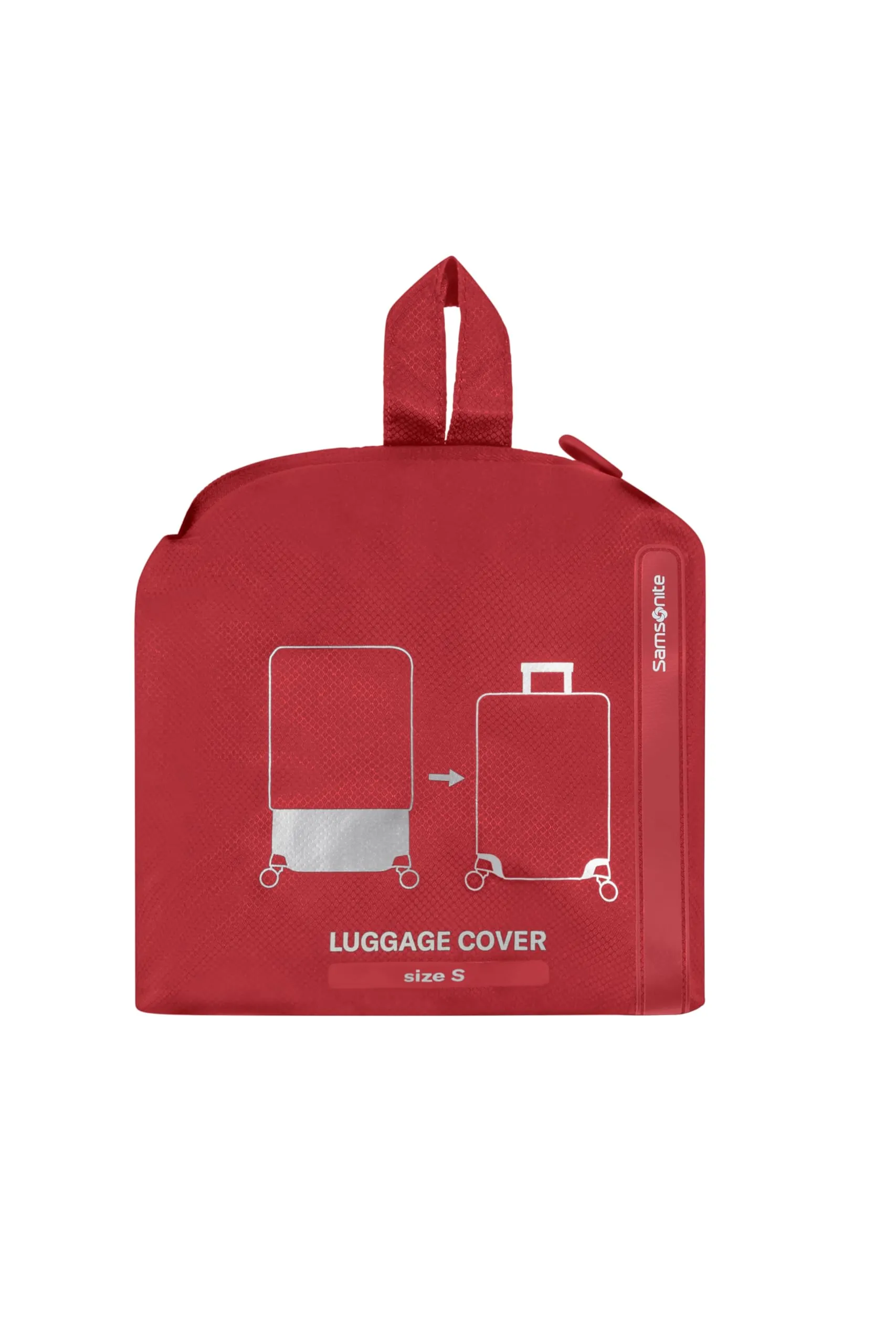 Samsonite – Custodia pieghevole per valigia S, Rossa - immagine 4
