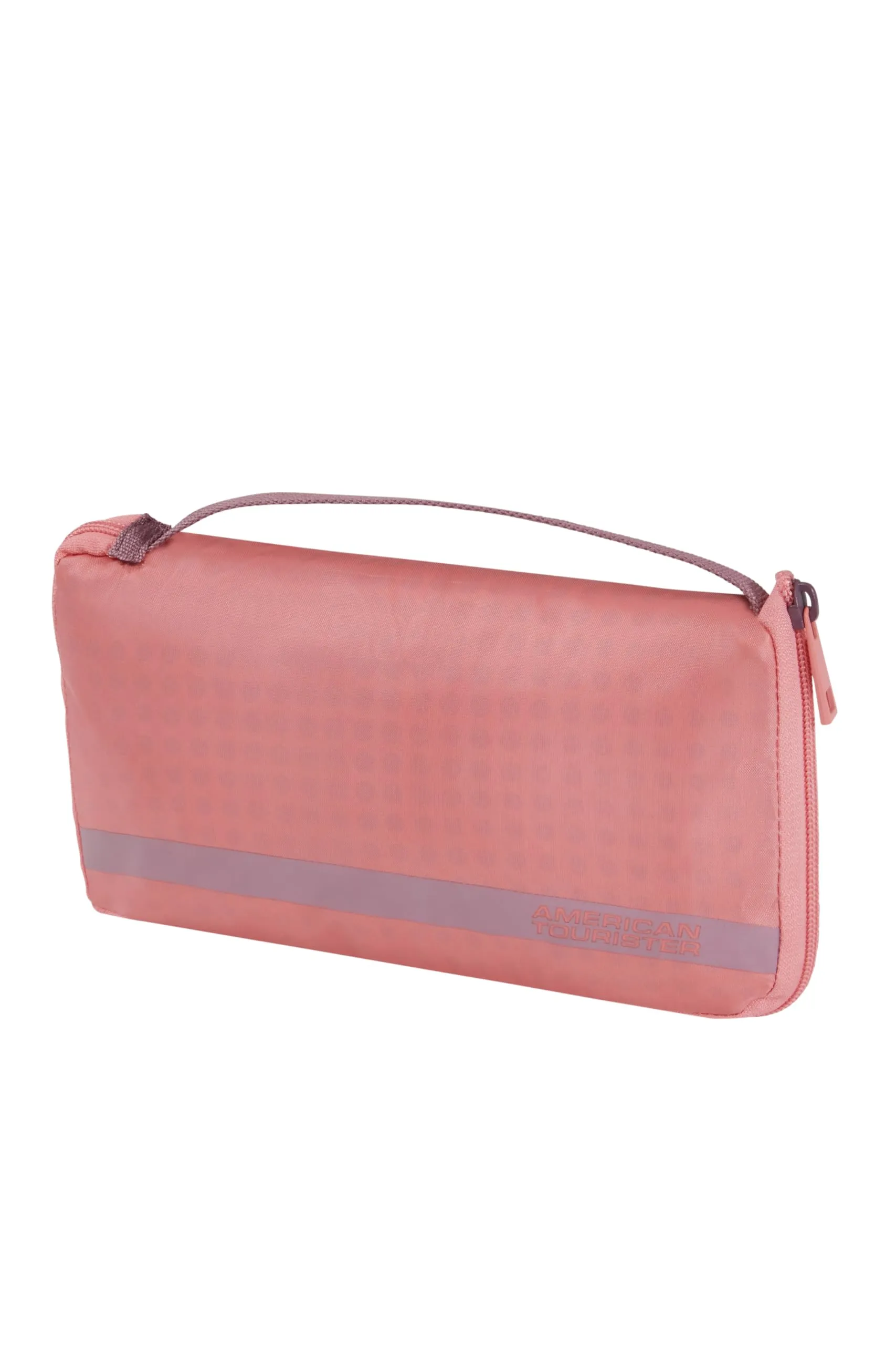 American Tourister - Coprivaligia L, Copertura Valigia Pieghevole, Protezione Valigia da Viaggio, 71 x 50 x 30 cm, Rosa/Malva - immagine 2
