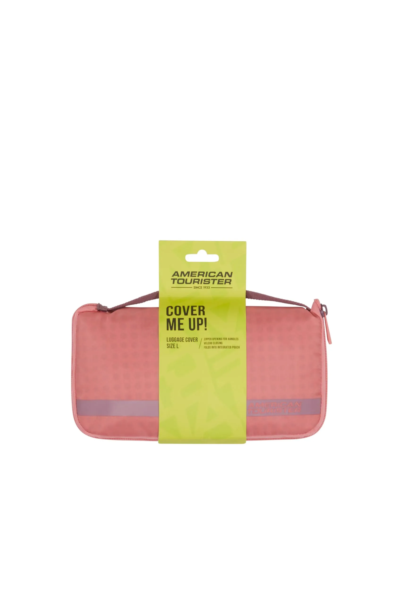 American Tourister - Coprivaligia L, Copertura Valigia Pieghevole, Protezione Valigia da Viaggio, 71 x 50 x 30 cm, Rosa/Malva - immagine 3