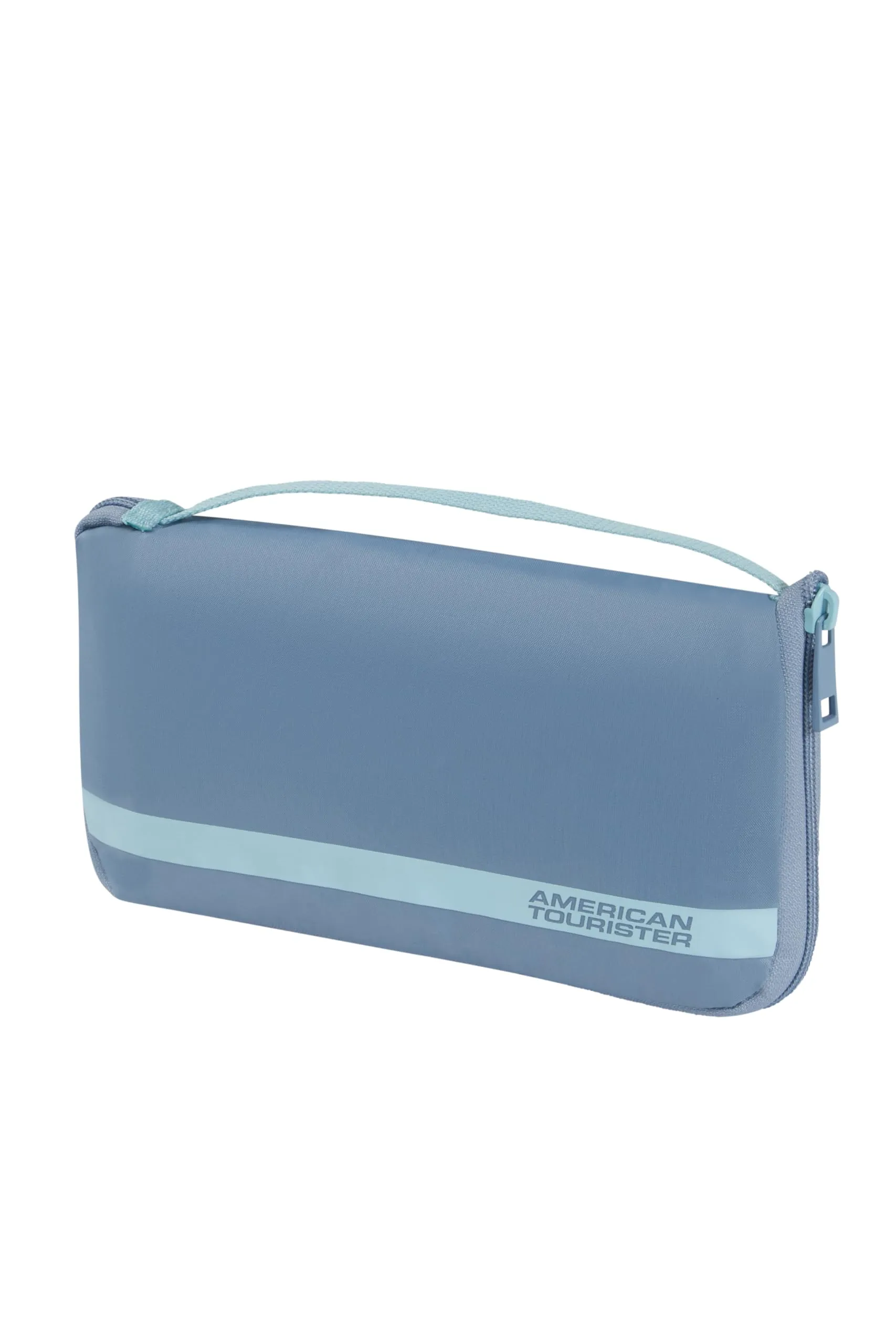 American Tourister - Coprivaligia L, Copertura Valigia Pieghevole, Protezione Valigia da Viaggio, 71 x 50 x 30 cm, Blu Pietra/Blu - immagine 2