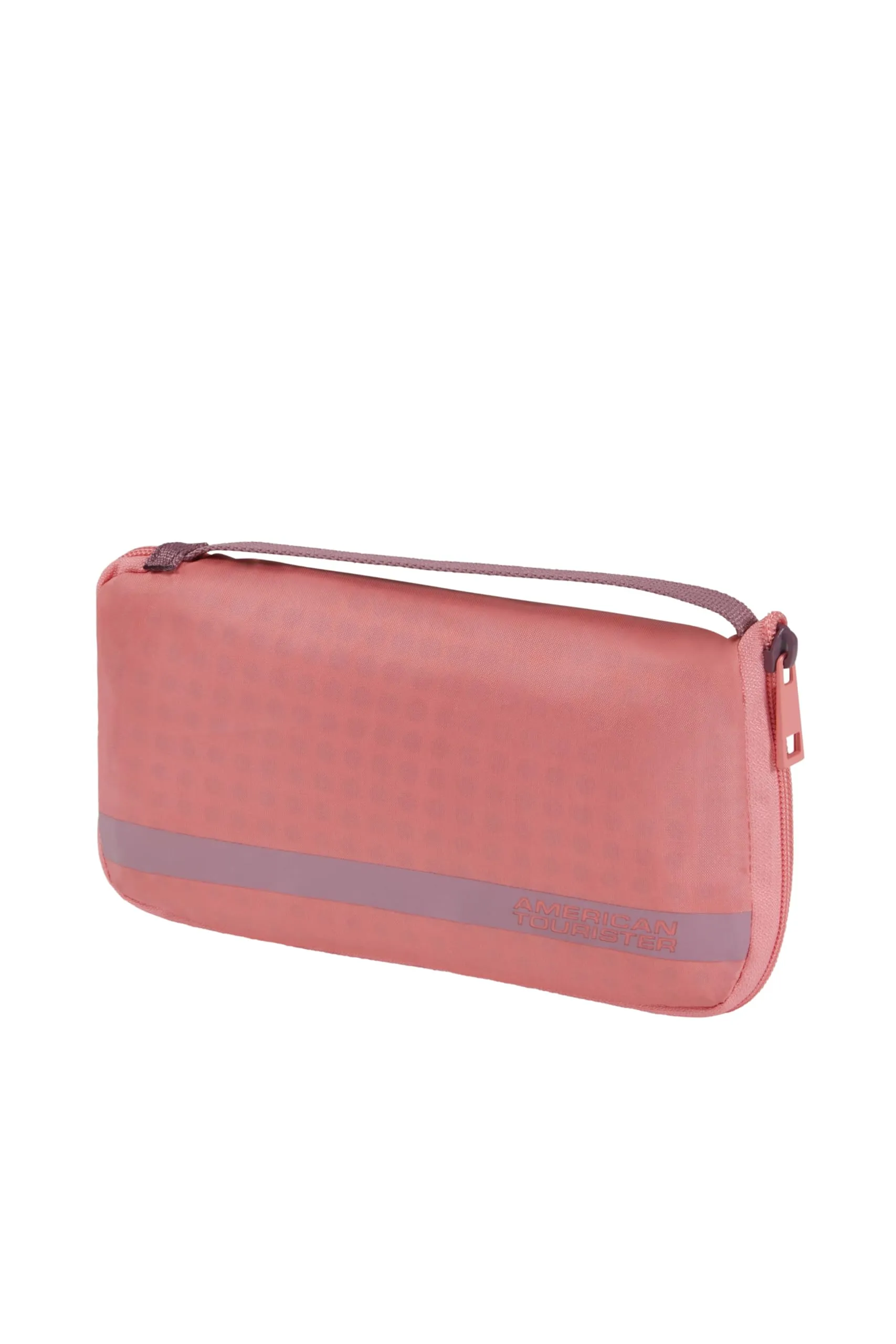 American Tourister - Coprivaligia M, Copertura Valigia Pieghevole, Protezione Valigia da Viaggio, 62 x 45 x 30 cm, Rosa/Malva - immagine 2