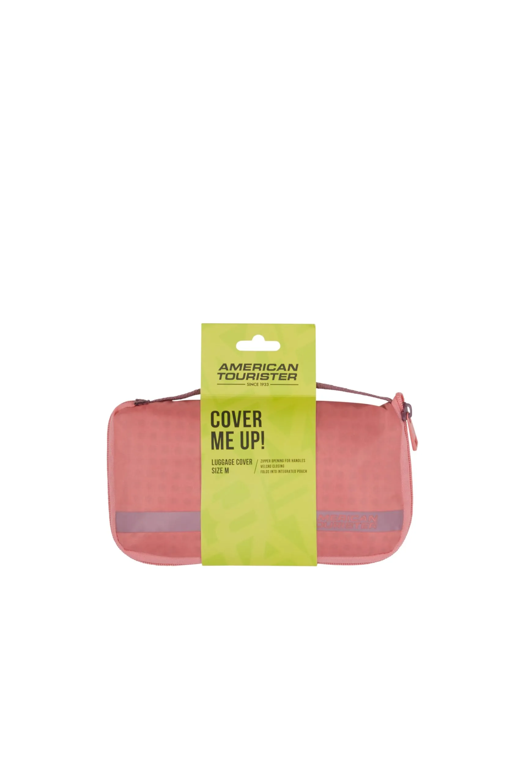 American Tourister - Coprivaligia M, Copertura Valigia Pieghevole, Protezione Valigia da Viaggio, 62 x 45 x 30 cm, Rosa/Malva - immagine 5