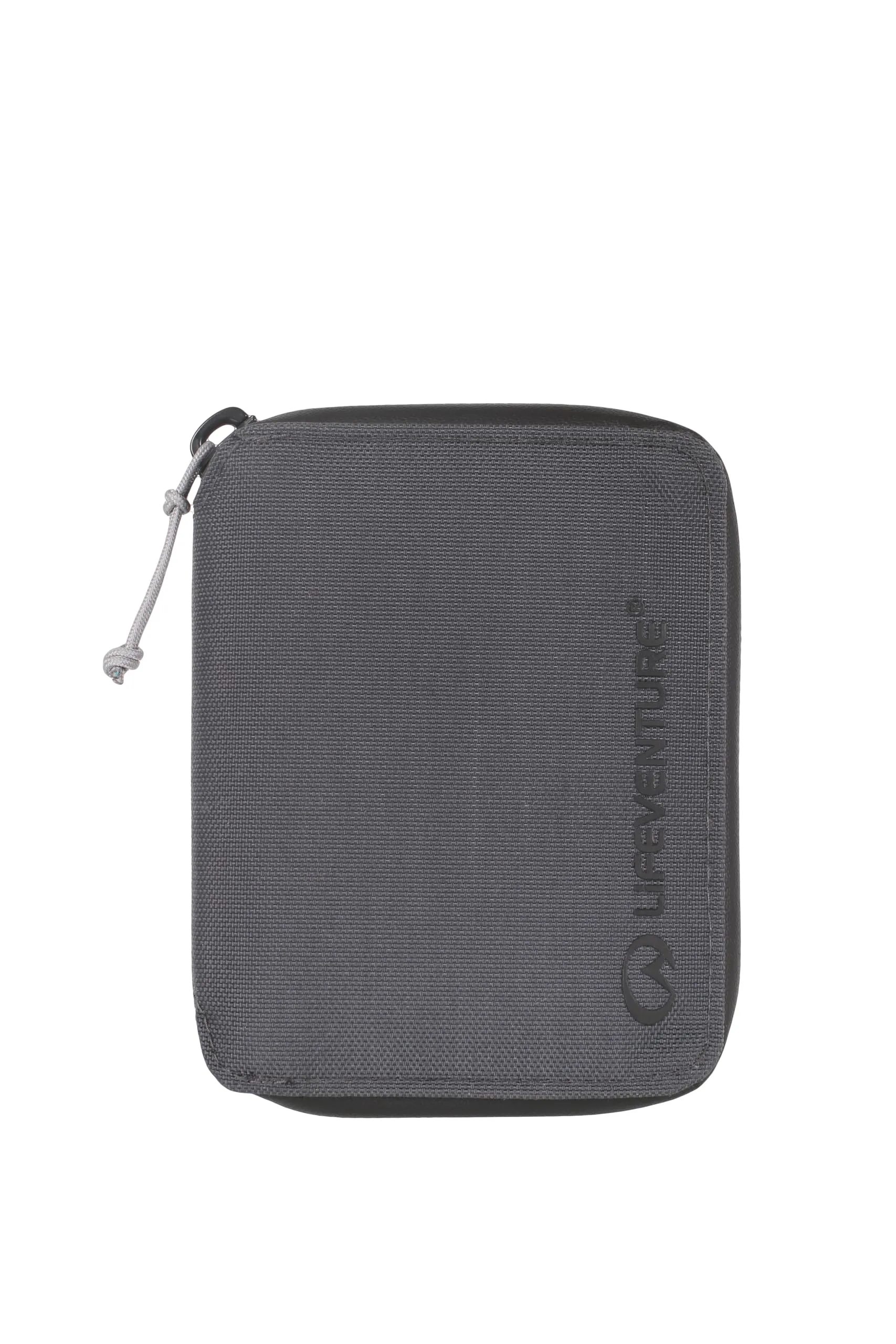 Lifeventure Portafoglio Pieghevole protetto RFID, Realizzato in Materiale Riciclato Ecologico, Grigio, Taglia Unica - immagine 1
