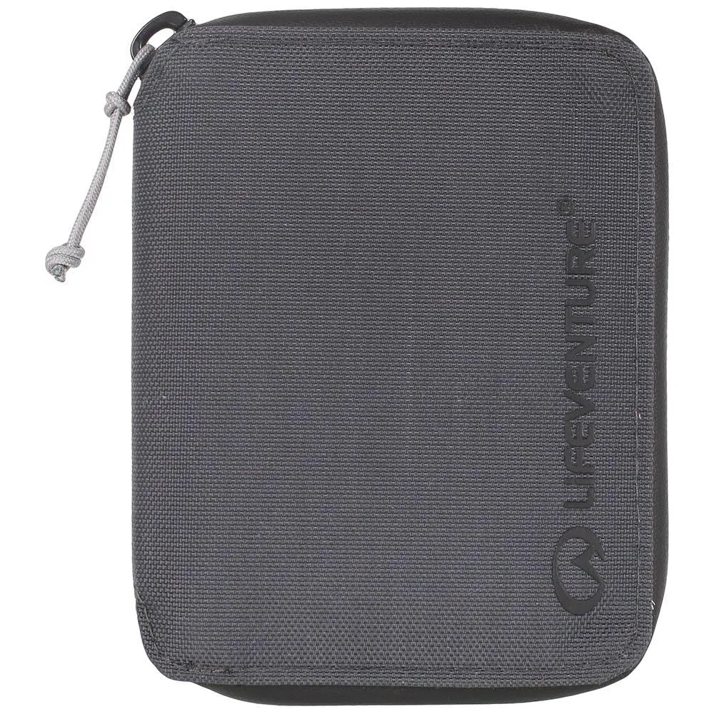 Lifeventure Portafoglio Pieghevole protetto RFID, Realizzato in Materiale Riciclato Ecologico, Grigio, Taglia Unica - immagine 7
