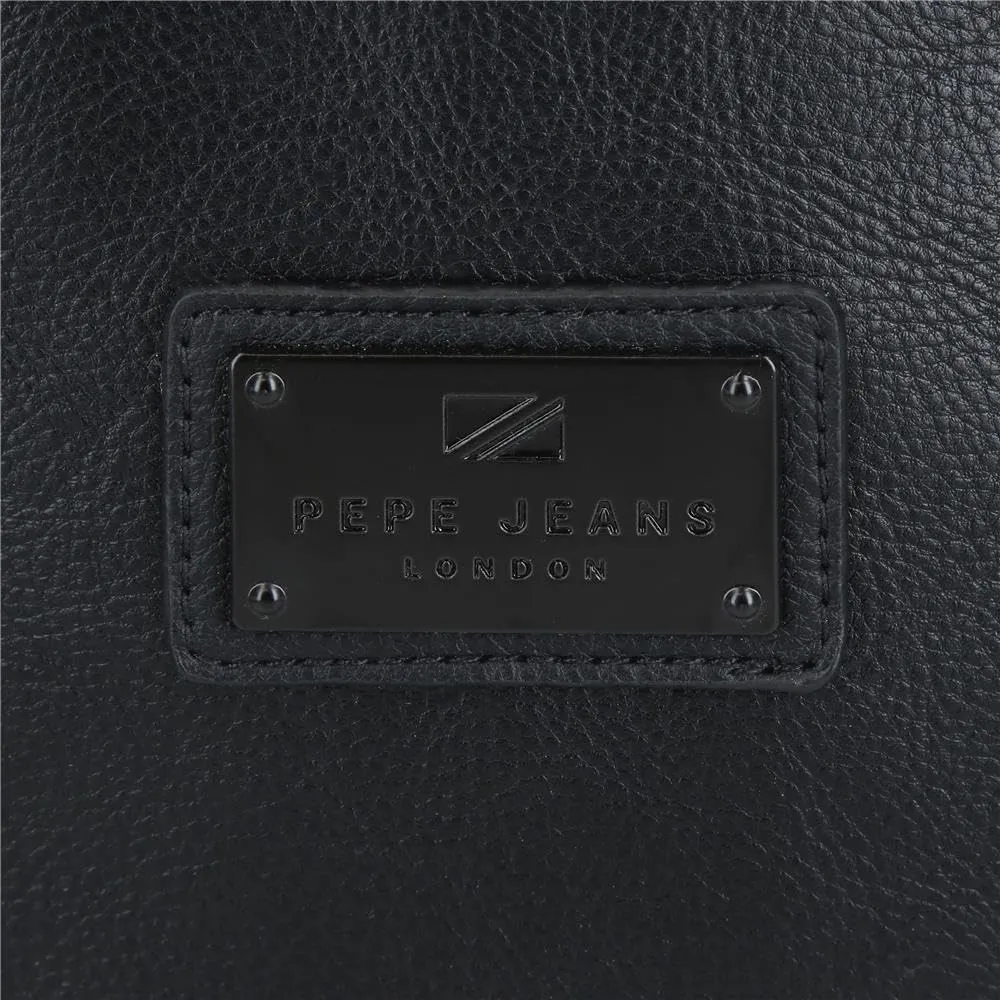Pepe Jeans Egham Marsupio Nero 30x13x5 cm Poliestere, Nero, Taglia unica, Marsupio - immagine 5