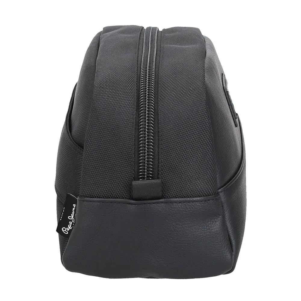 Pepe Jeans Egham Borse e Borse Borsa Nero, Poliestere, Diverse Misure, Nero, Taglia unica, Trousse - immagine 2