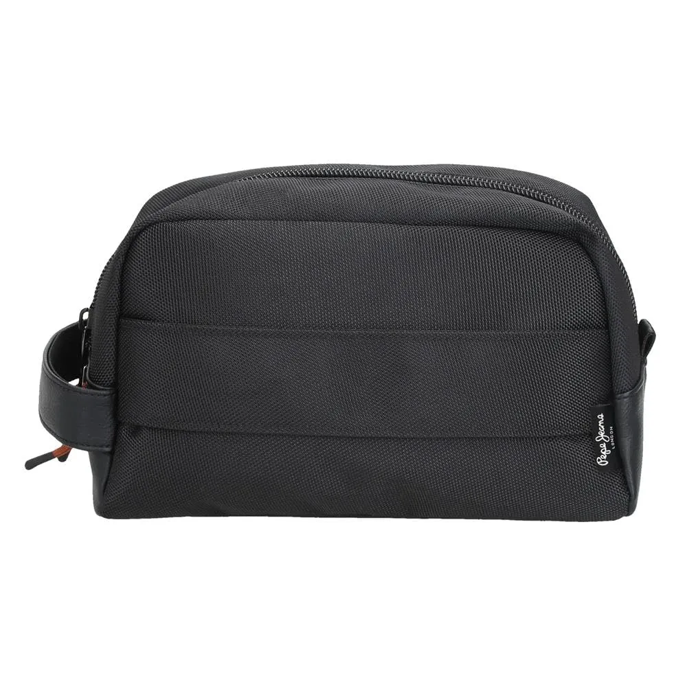Pepe Jeans Egham Borse e Borse Borsa Nero, Poliestere, Diverse Misure, Nero, Taglia unica, Trousse - immagine 3