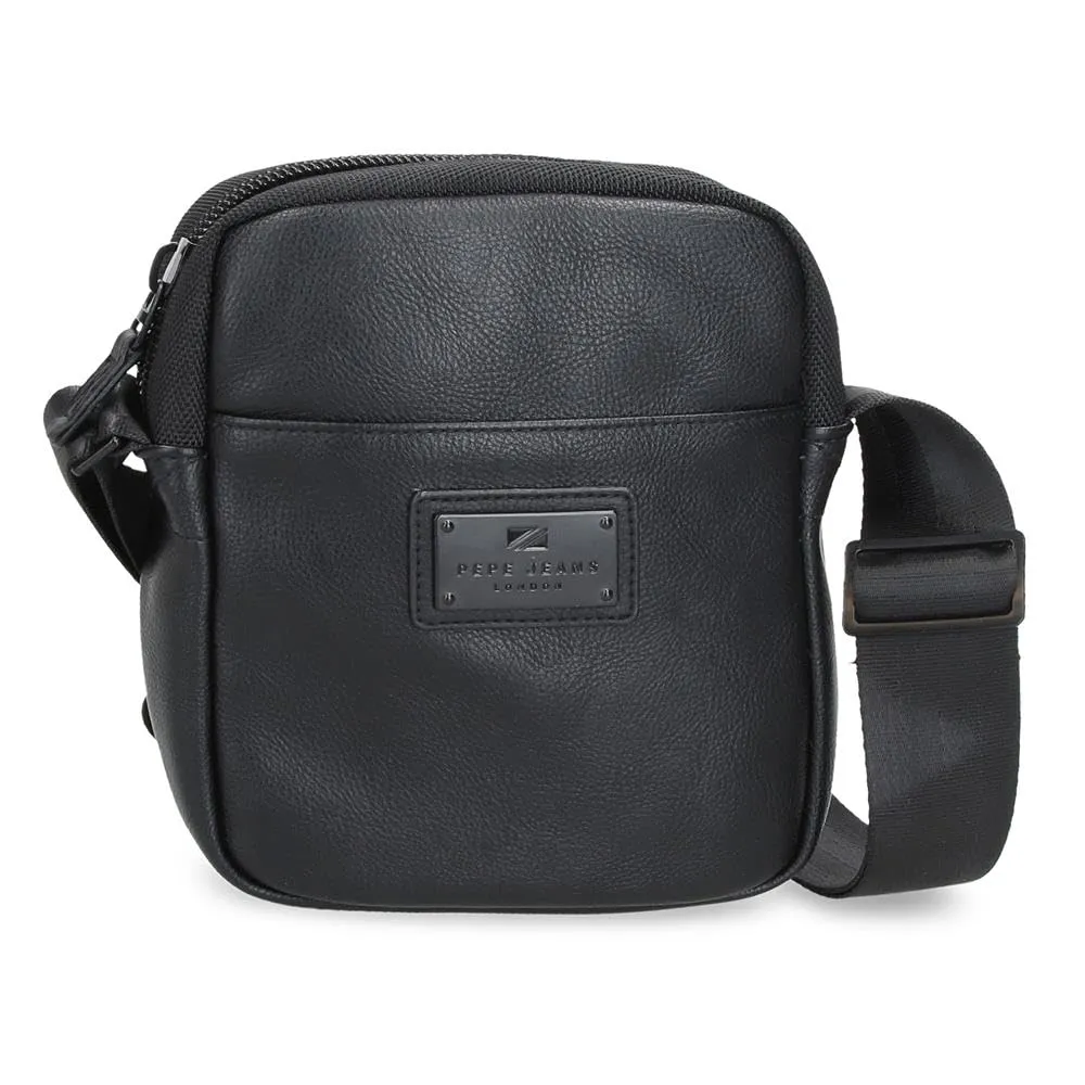 Pepe Jeans Egham Borse e Borse Borsa Nero, Poliestere, Diverse Misure, Nero, Taglia unica, Tracolla Egham - immagine 1