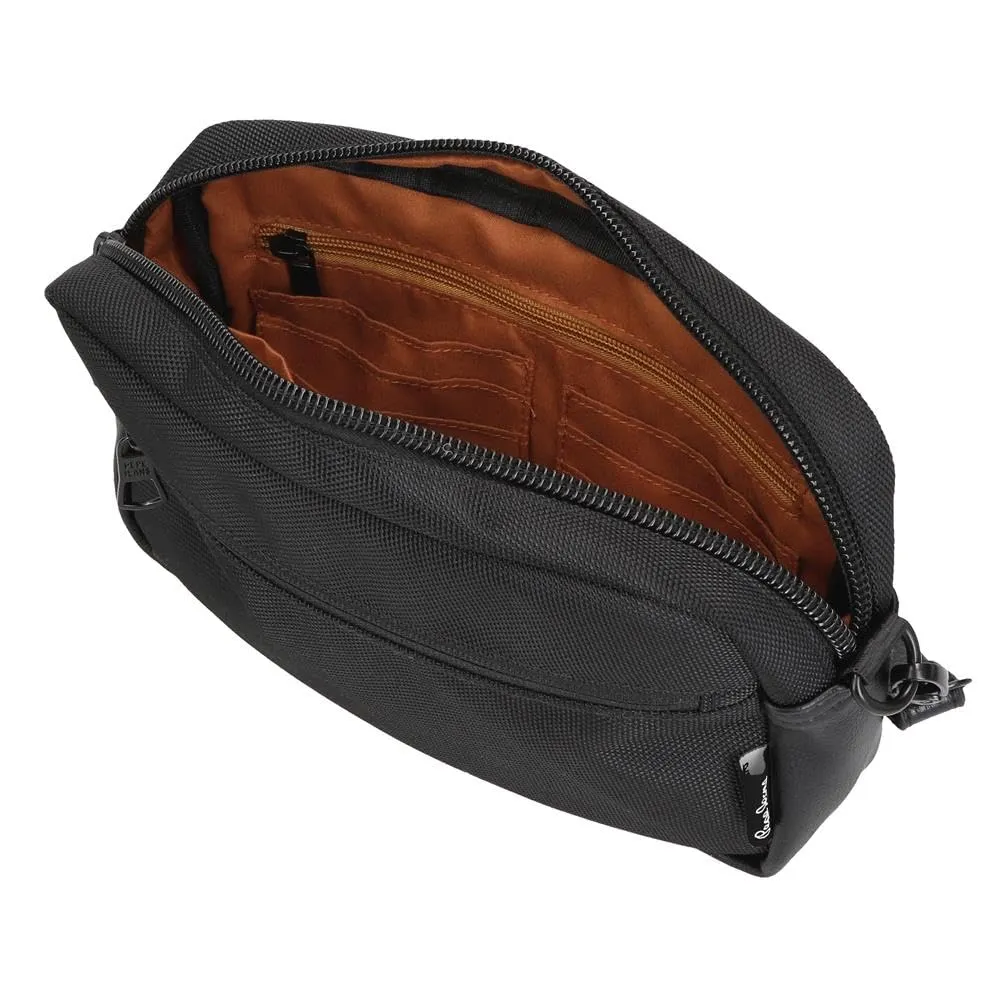 Pepe Jeans Egham Borsa a Mano Nero 24,5x15x6 cm Poliestere, Nero, Taglia unica, Borsa a mano - immagine 7