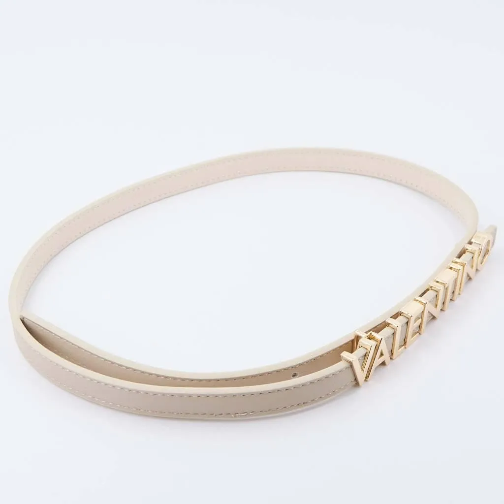 Valentino Belty Cintura, Beige/Oro, L Donna - immagine 2