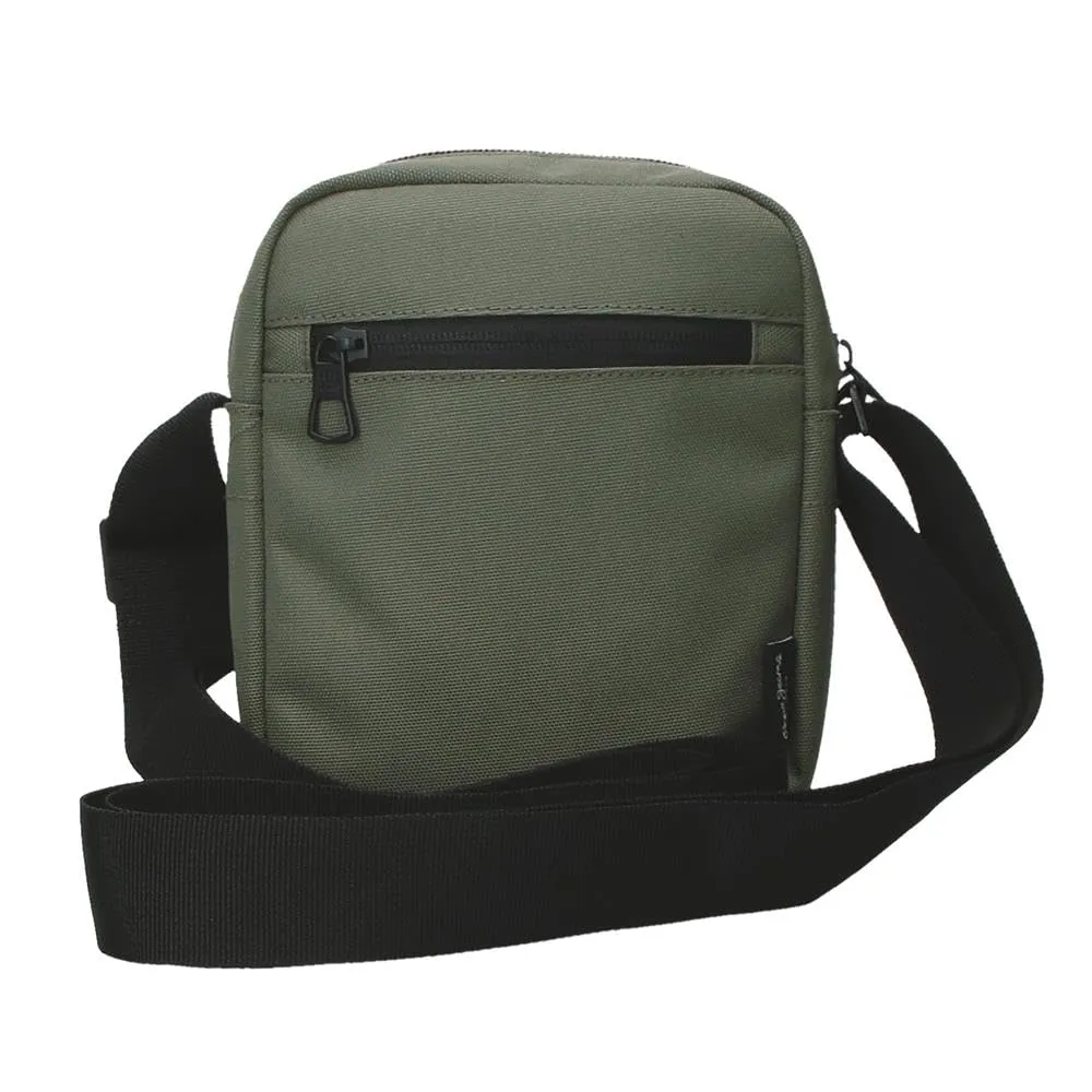 Pepe Jeans Matlock Borsa a tracolla piccola verde 15 x 19,5 x 6 cm Pelle sintetica e poliestere by Joumma Bags - immagine 3