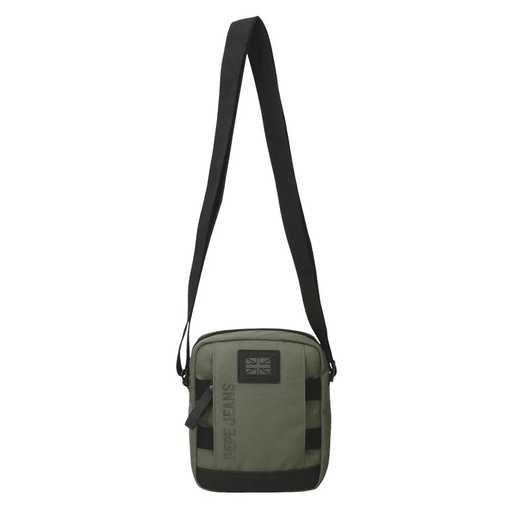 Pepe Jeans Matlock Borsa a tracolla piccola verde 15 x 19,5 x 6 cm Pelle sintetica e poliestere by Joumma Bags - immagine 8