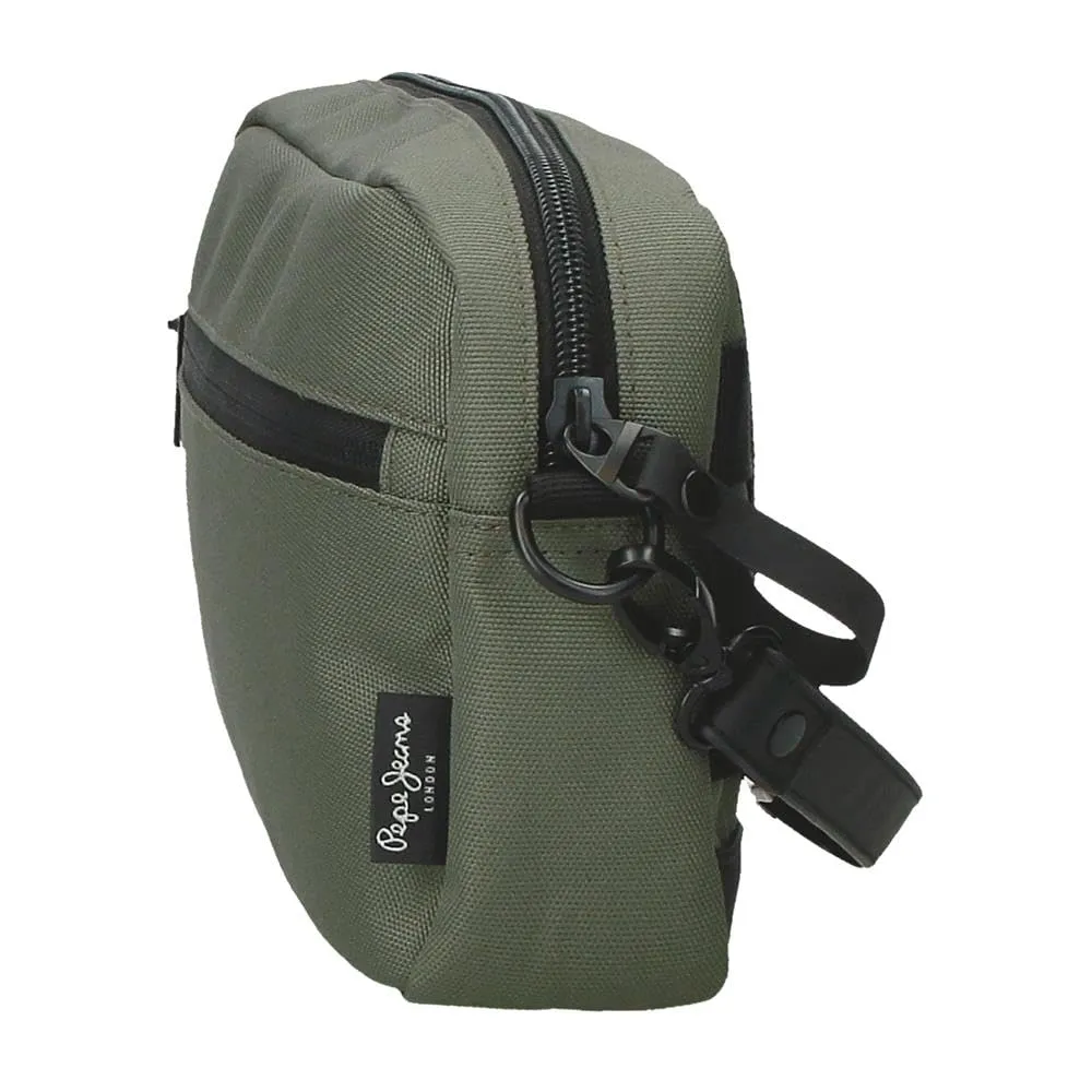 Pepe Jeans Matlock Borsa a Mano Verde 24,5 x 15 x 6 cm Pelle sintetica e poliestere by Joumma Bags - immagine 2