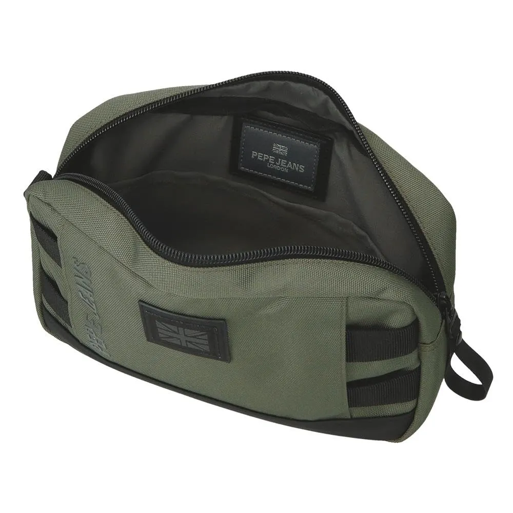 Pepe Jeans Matlock Borsa a Mano Verde 24,5 x 15 x 6 cm Pelle sintetica e poliestere by Joumma Bags - immagine 4