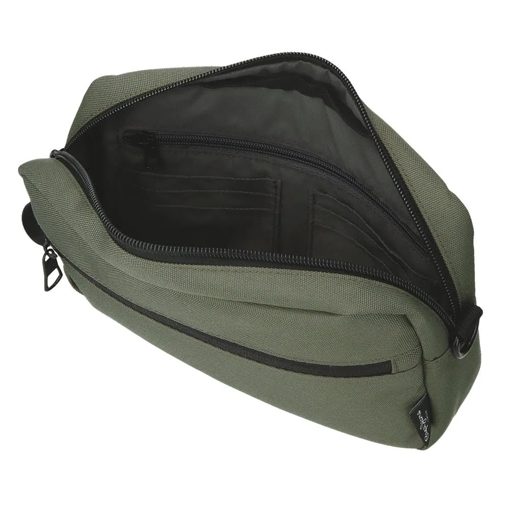 Pepe Jeans Matlock Borsa a Mano Verde 24,5 x 15 x 6 cm Pelle sintetica e poliestere by Joumma Bags - immagine 5