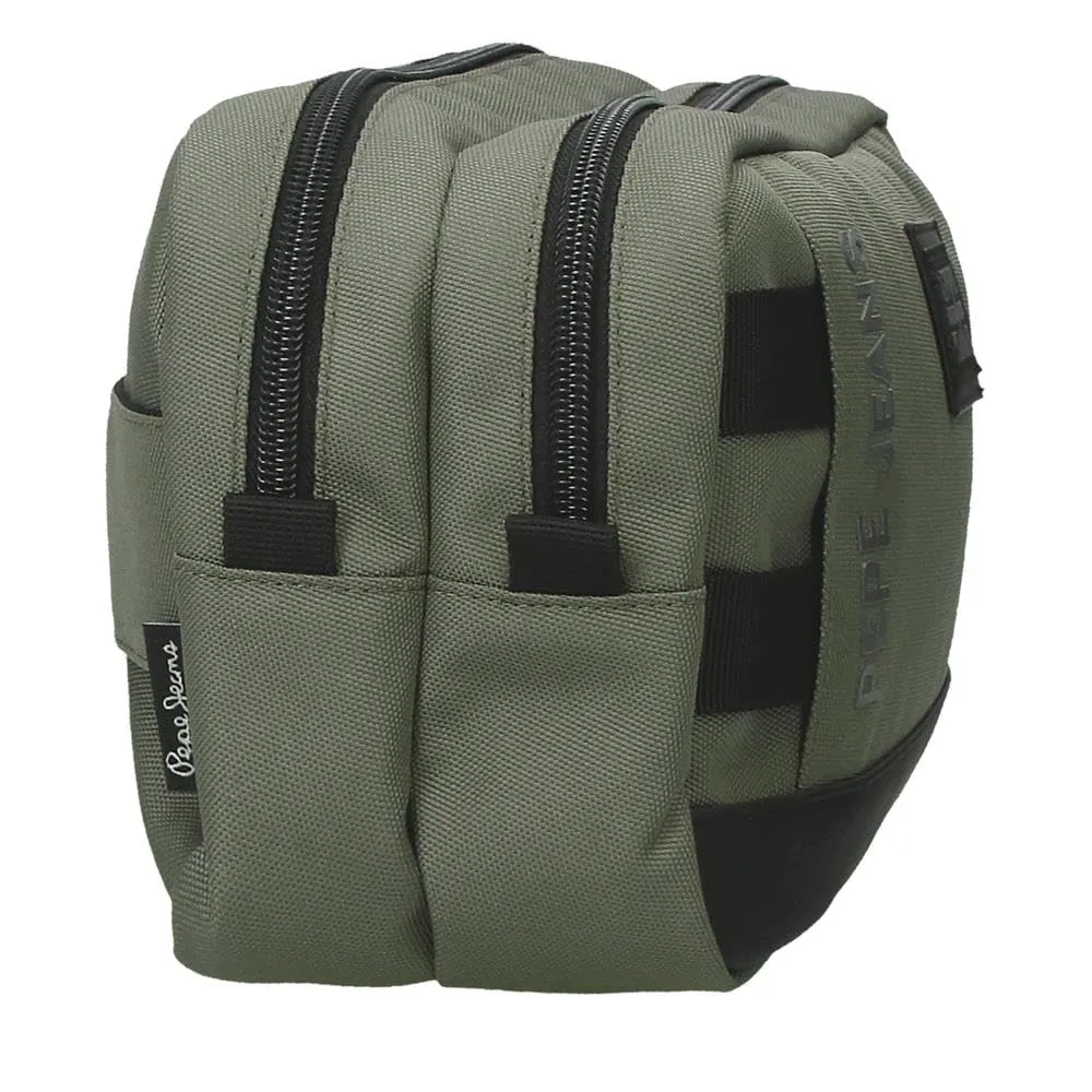 Pepe Jeans Matlock Nececer Adattabile Verde 26 x 16 x 12 cm Pelle sintetica e poliestere by Joumma Bags - immagine 2