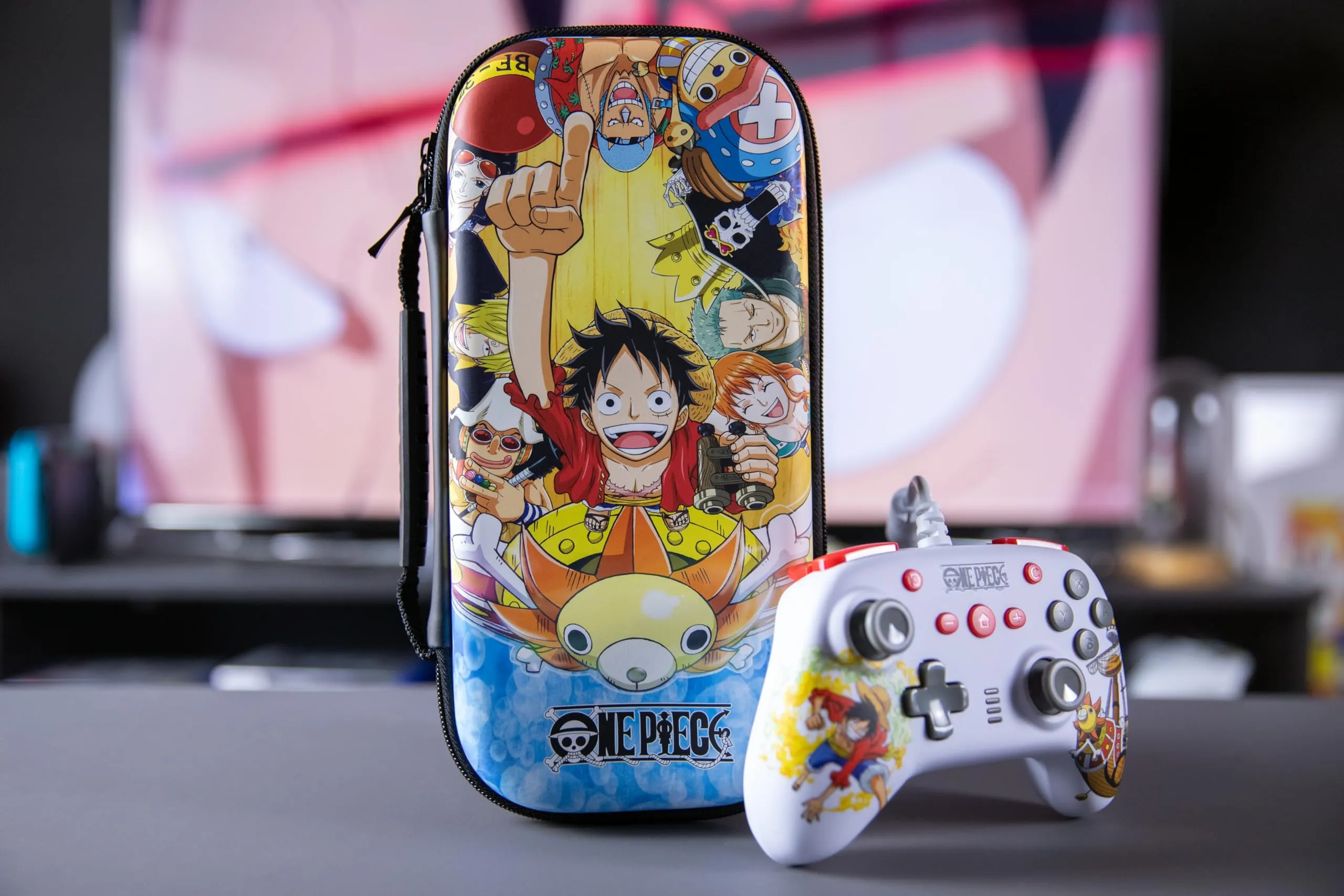 Konix Jujutsu Kaisen Schutzhülle und Transporttasche für Nintendo Switch, Lite, Timeskip One Piece - immagine 5