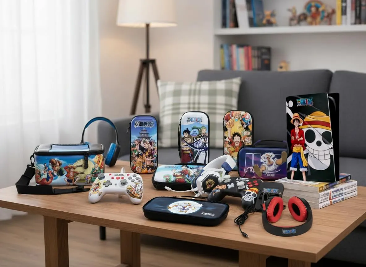 Konix Jujutsu Kaisen Schutzhülle und Transporttasche für Nintendo Switch, Lite, Timeskip One Piece - immagine 6