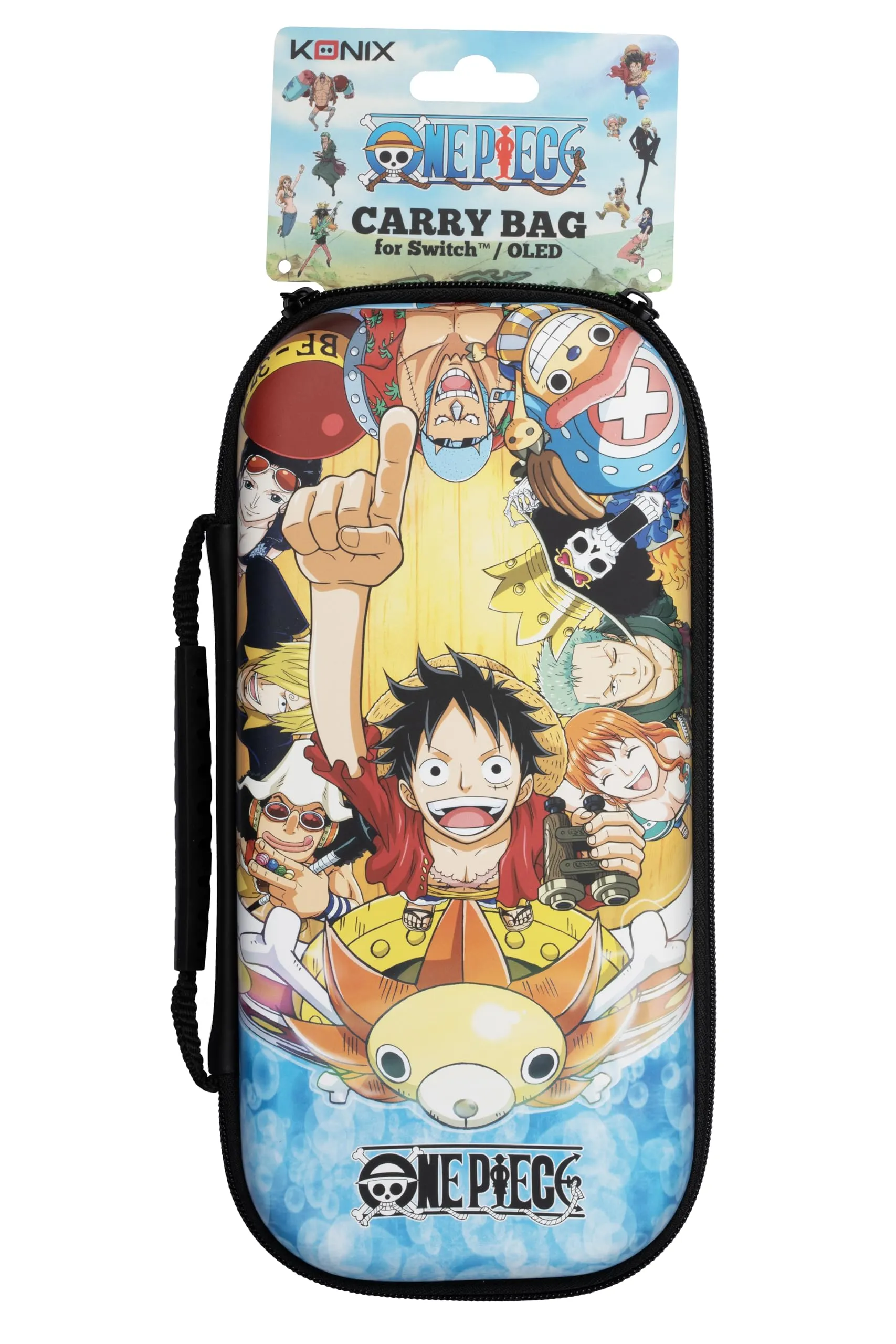 Konix Jujutsu Kaisen Schutzhülle und Transporttasche für Nintendo Switch, Lite, Timeskip One Piece - immagine 7
