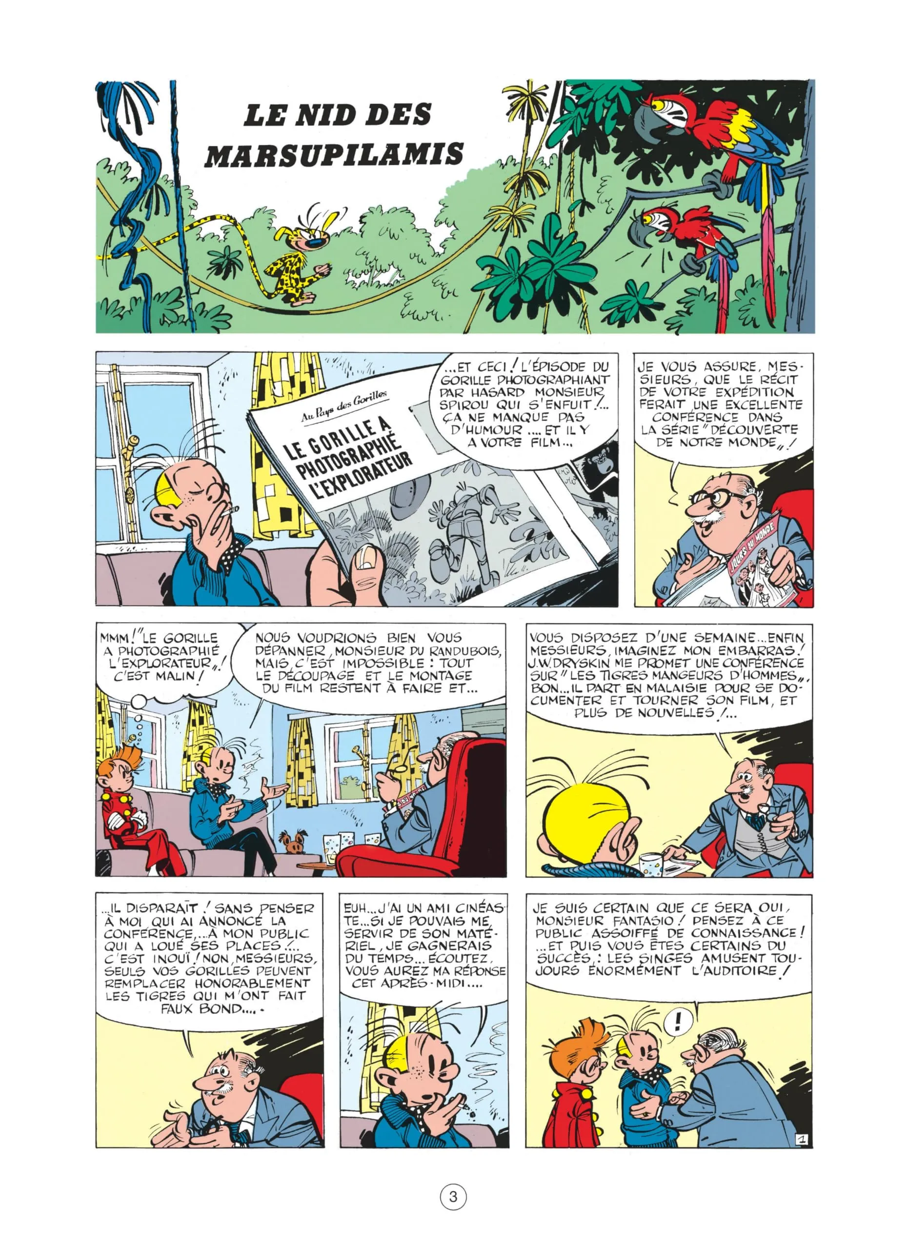Le nid des Marsupilamis: Spirou et Fantasio 12/Le nid des marsupilam - immagine 3