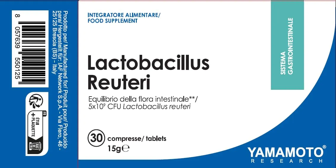 Yamamoto Lactobacillus Reuteri 30 Tablets - immagine 2