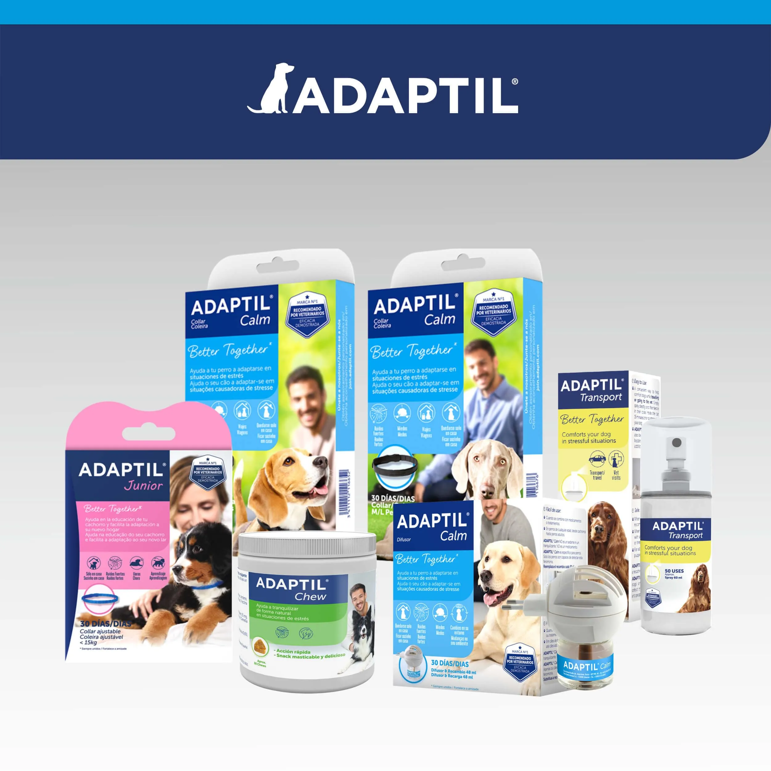 Adaptil Calm - Anti-stress per i cani - Paure, rumori forti, di apprendimento, di approvazione - Collare M/L per medie e cani di taglia grande - immagine 9