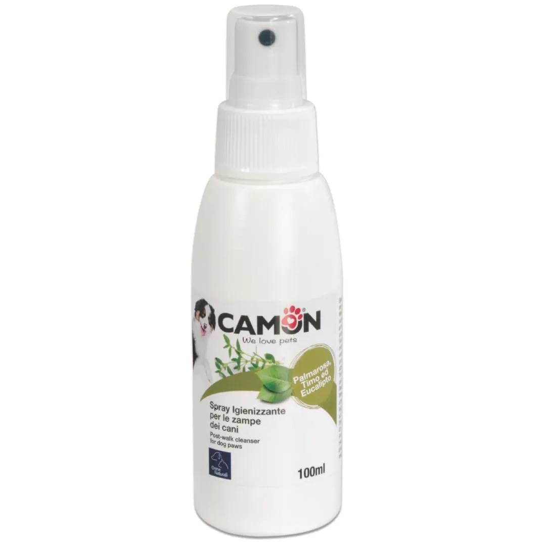 CAMON - Spray Igienizzante Zampe per Cani, 100ml, Timo ed Eucalipto - immagine 1