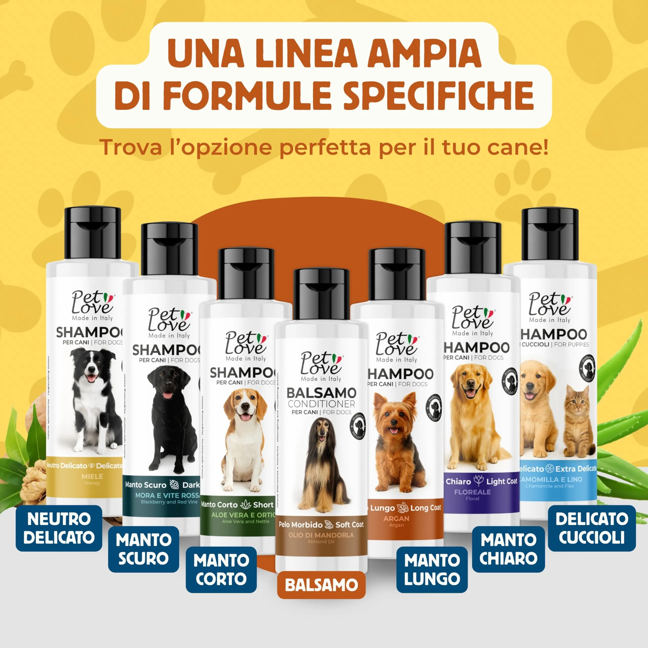 Pet Love Shampoo per Cani Neutro e Delicato per Lavaggi Frequenti - Azione Detergente e Igienizzante per un Pelo Morbido e Luminoso, Adatto a Pelli Sensibili - Profumo di Miele, 250 ml - immagine 7