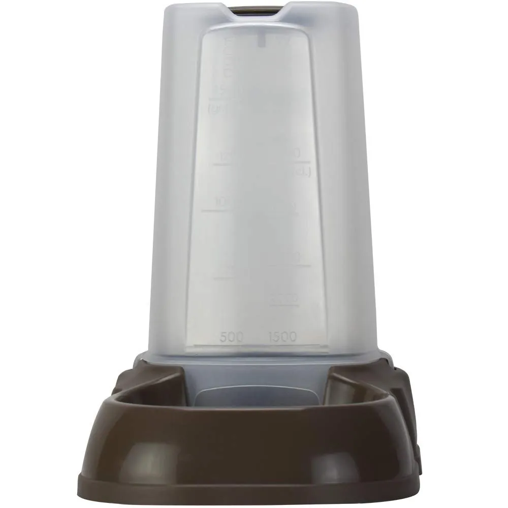 Arquivet, Dispender per cibo Maya Kg 1,5, colore Marrone - immagine 2