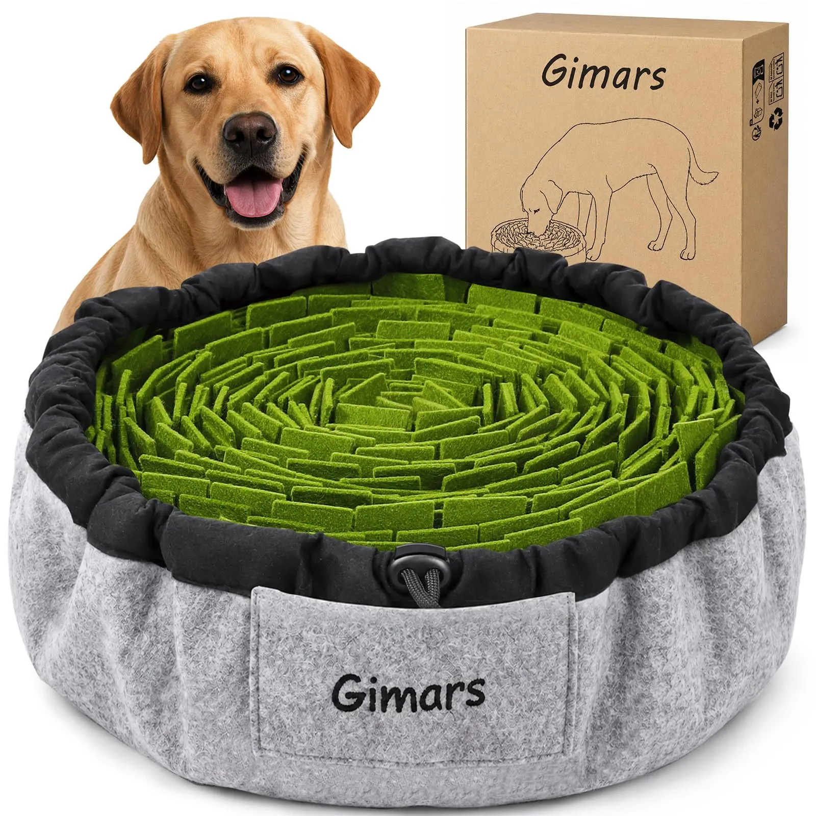 Gimars Tappeto Olfattivo Cane in Feltro Spesso, Regolabile e Antiscivolo - immagine 1