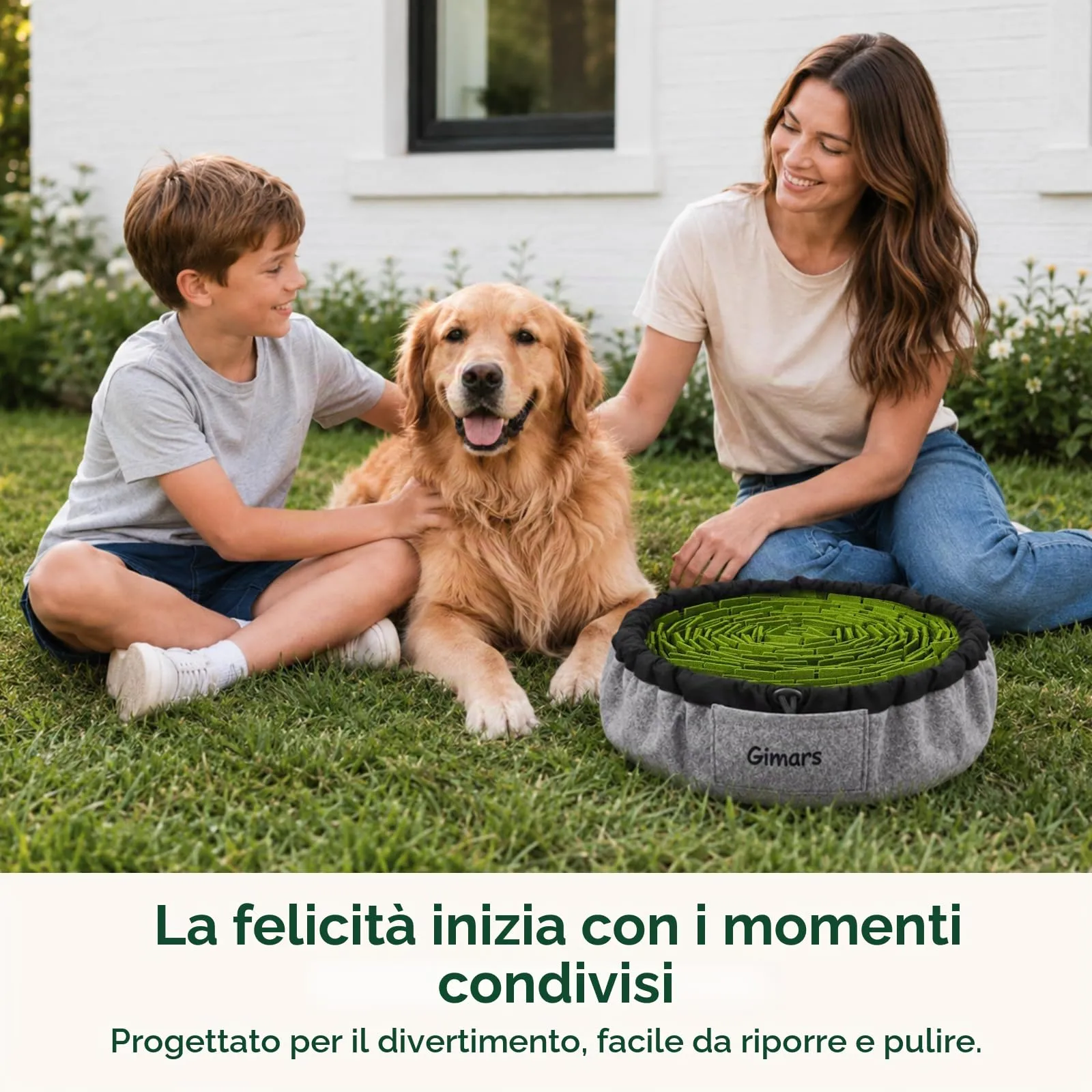 Gimars Tappeto Olfattivo Cane in Feltro Spesso, Regolabile e Antiscivolo - immagine 6