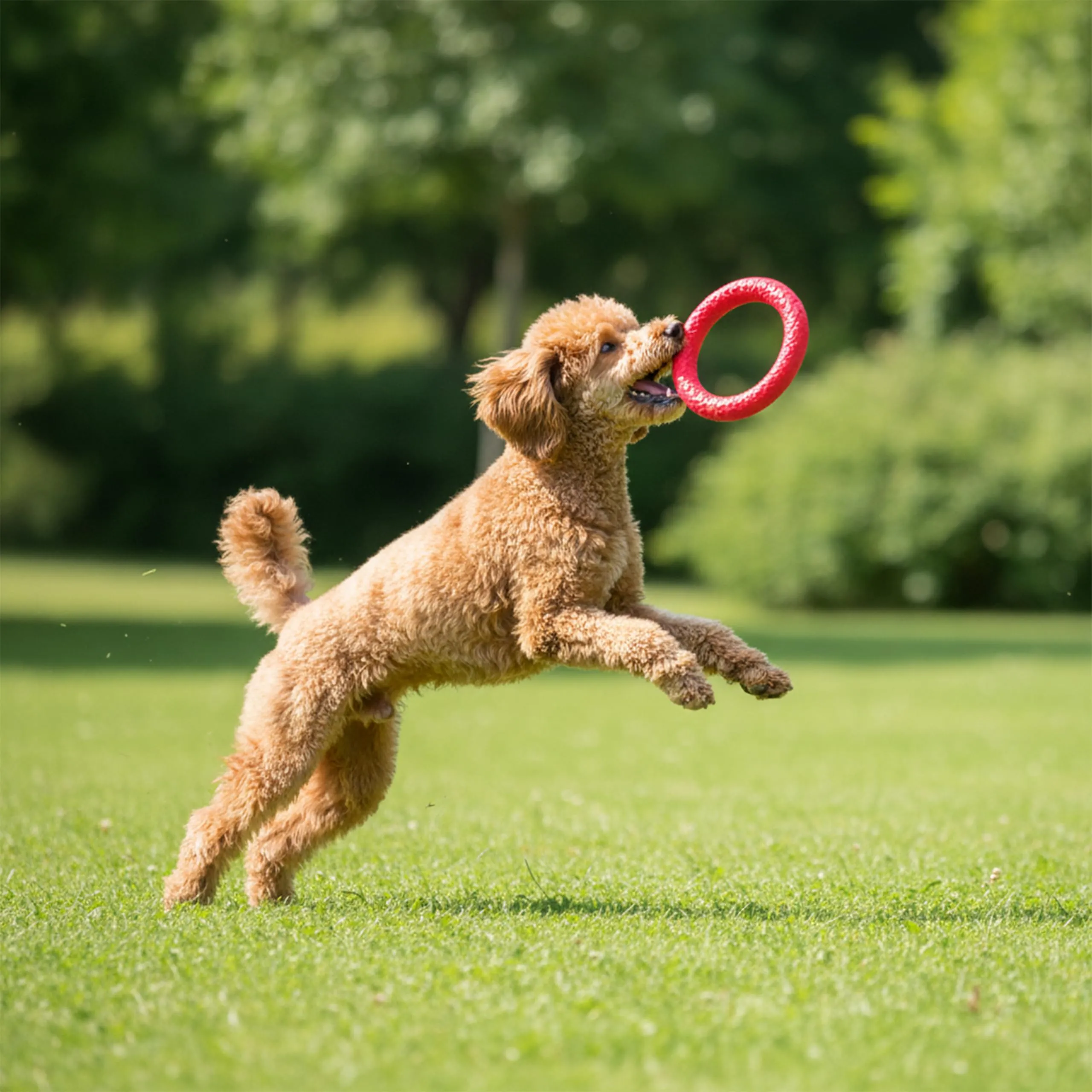 Ferplast Gioco Cane Pull Max 05, Anello Addestramento Cani da Masticare, per Corsa, Salto, Tiro, Materiale Robusto Atossico, Galleggiante, per Cani Taglia Media - immagine 3