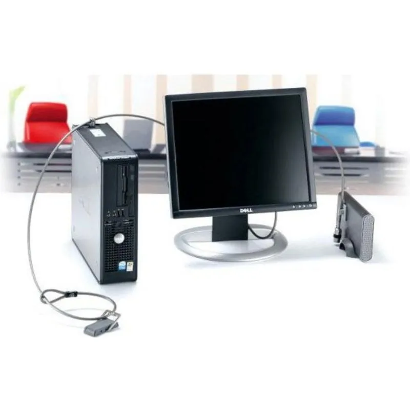 Cavo di sicurezza Dell Desktop and Peripherals Locking Kit 2.4m - immagine 1