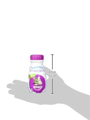 Whiskas Latte per gatti a partire da 6 settimane – Delizioso snack per un gatto felice, senza lattosio e facilmente digeribile, confezione da 6 bottiglie da 200 ml - immagine 2