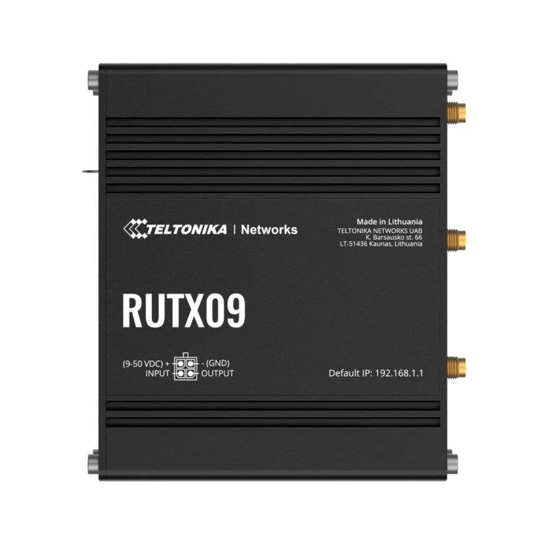Router Teltonika RUTX09 4G LTE Cat 6 300 Mbps Dual SIM GNSS - immagine 1